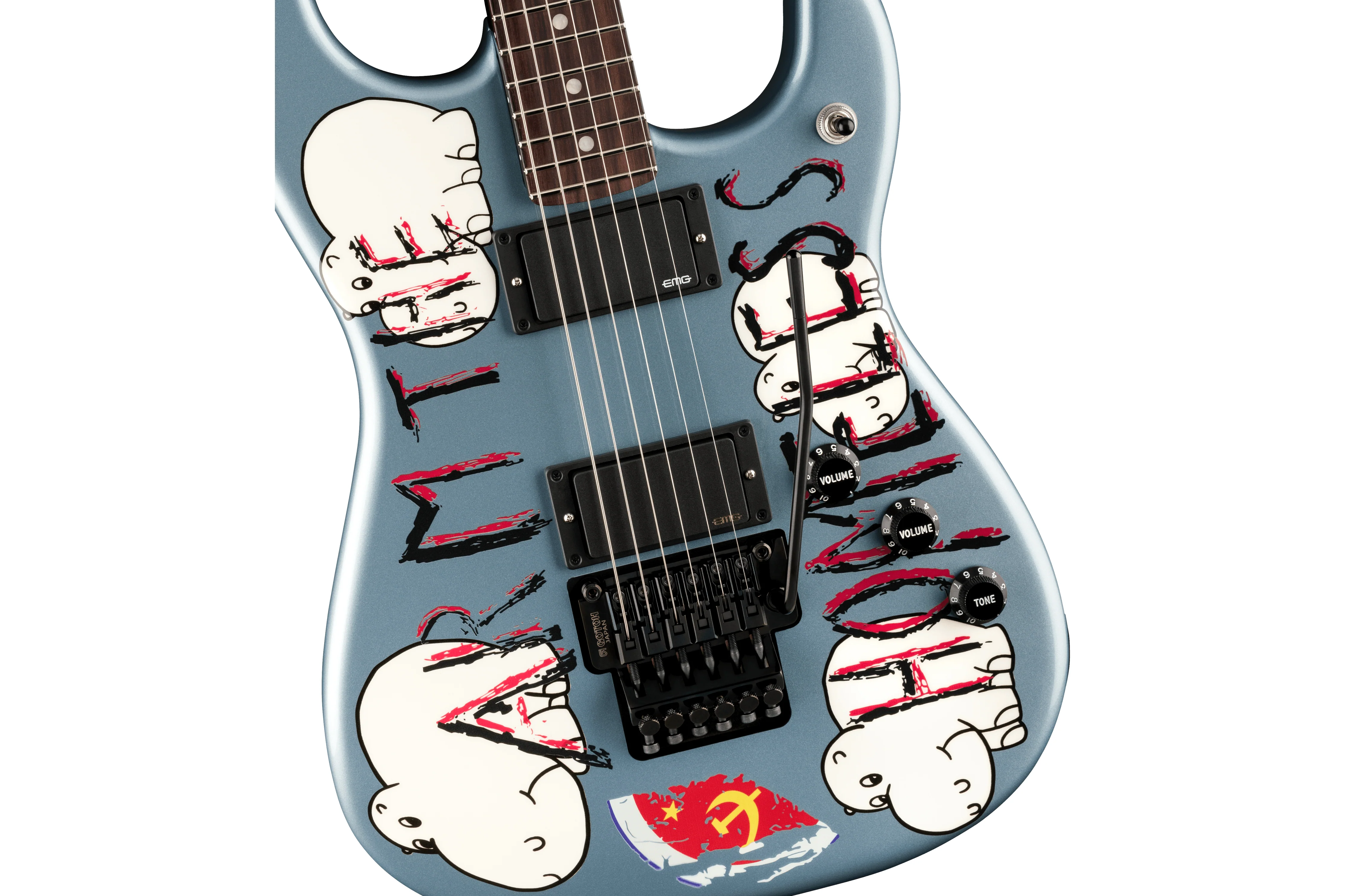 Fender Tom Morello's "Arm The Homeless" Guitar - Image 4