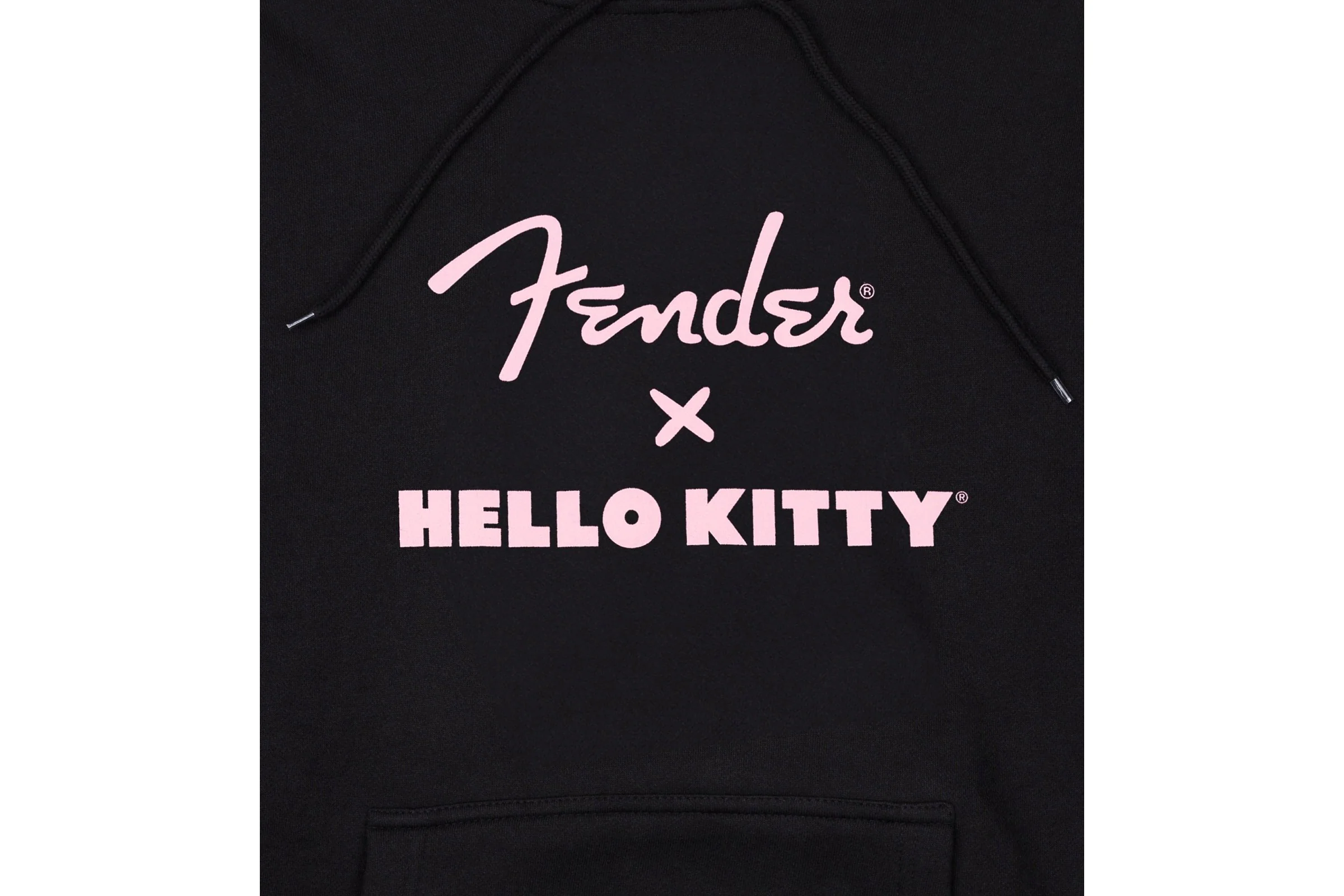 Fender x Hello Kitty Black Logo Hoodie - Image 3