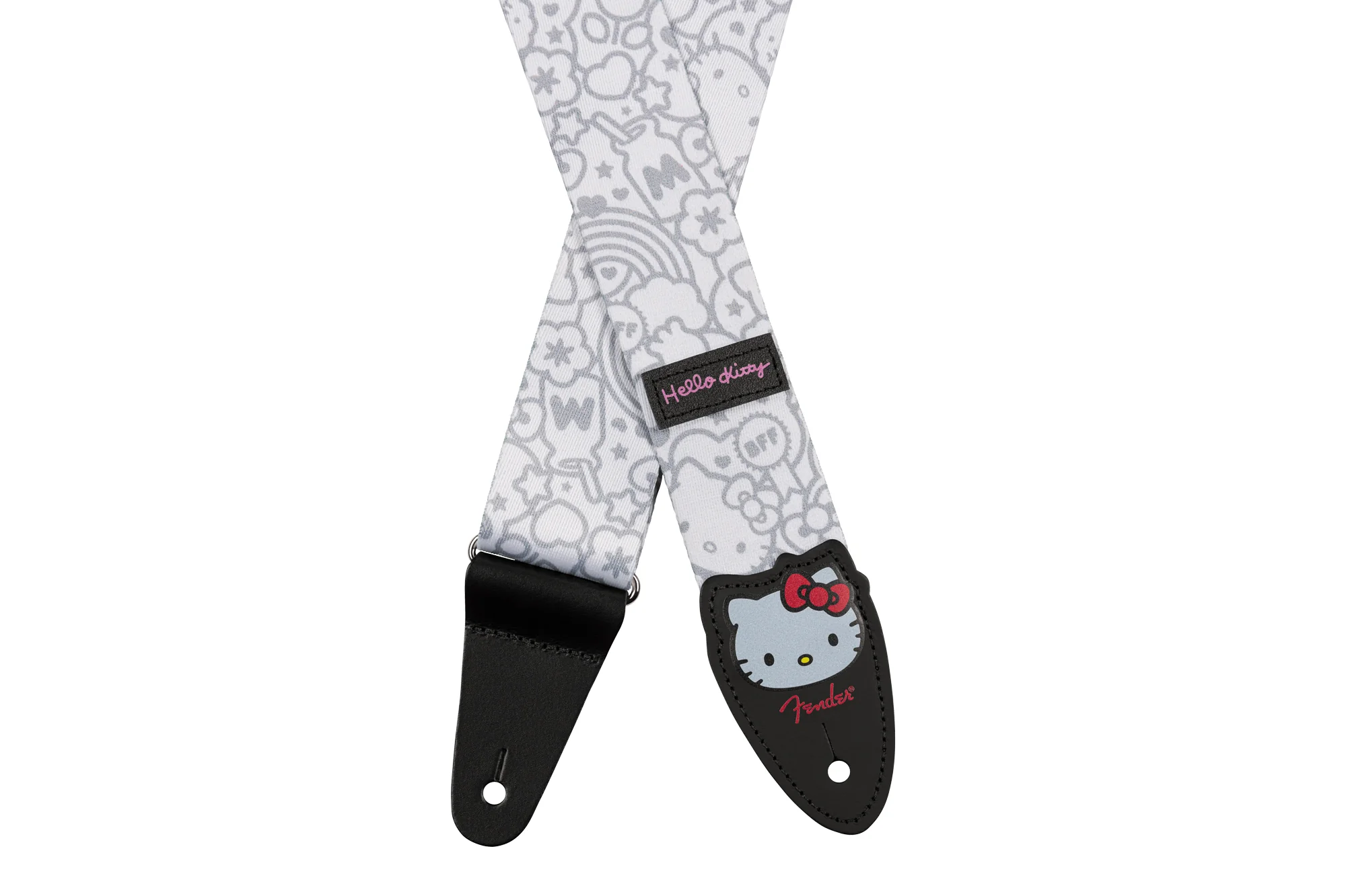 Fender x Hello Kitty White Poly Strap - Image 2