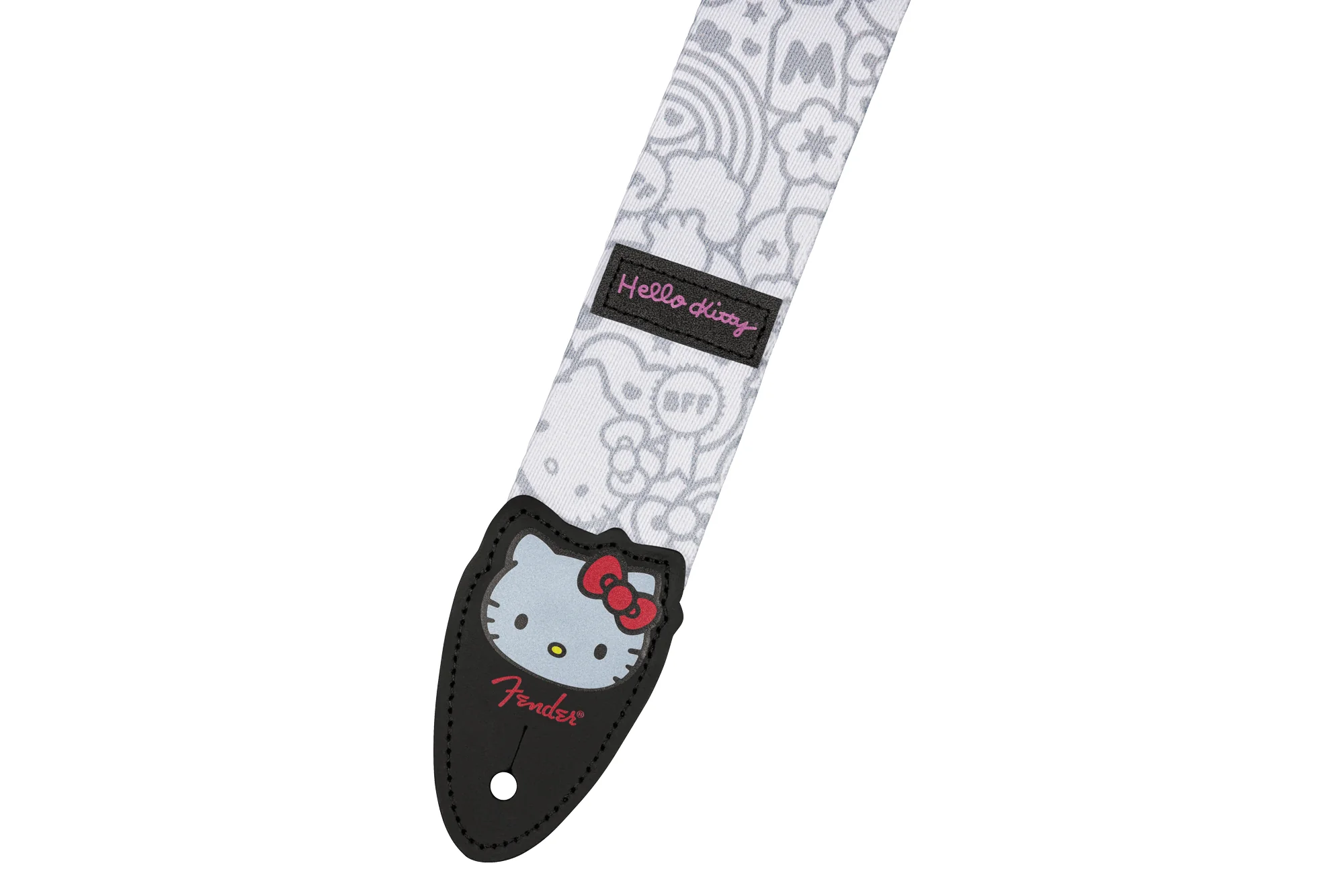 Fender x Hello Kitty White Poly Strap - Image 3