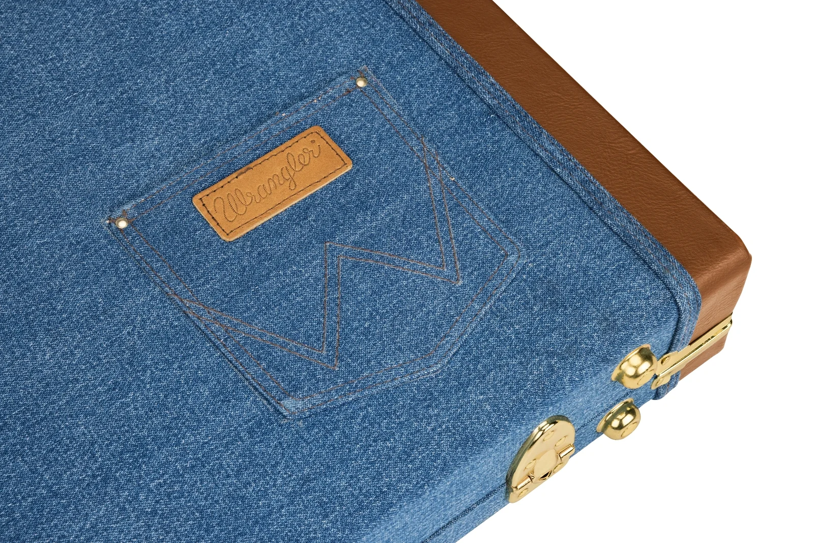 Fender x Wrangler Denim Case, Stratocaster/Telecaster - Image 8