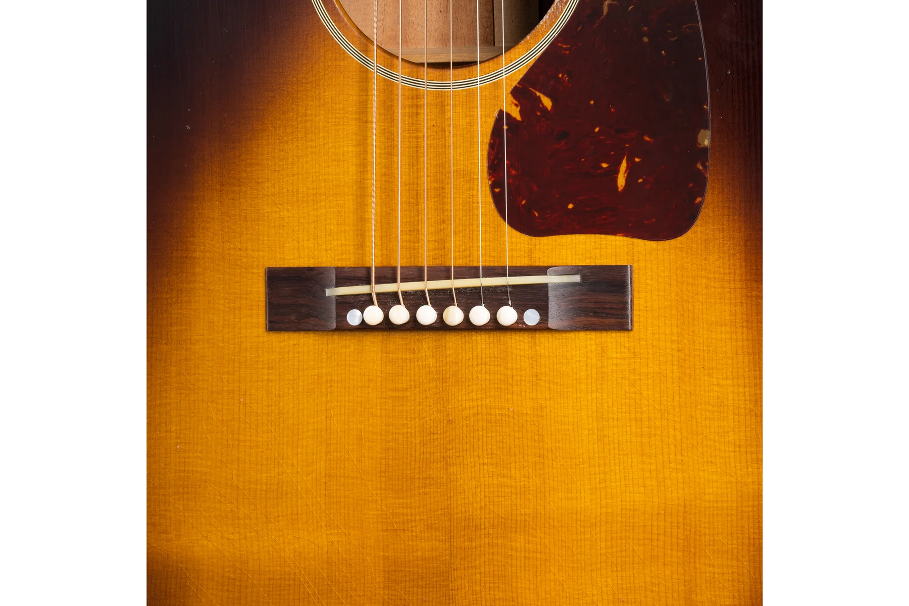 Gibson 1942 Banner J-45 Vintage Sunburst Light Aged - Image 7