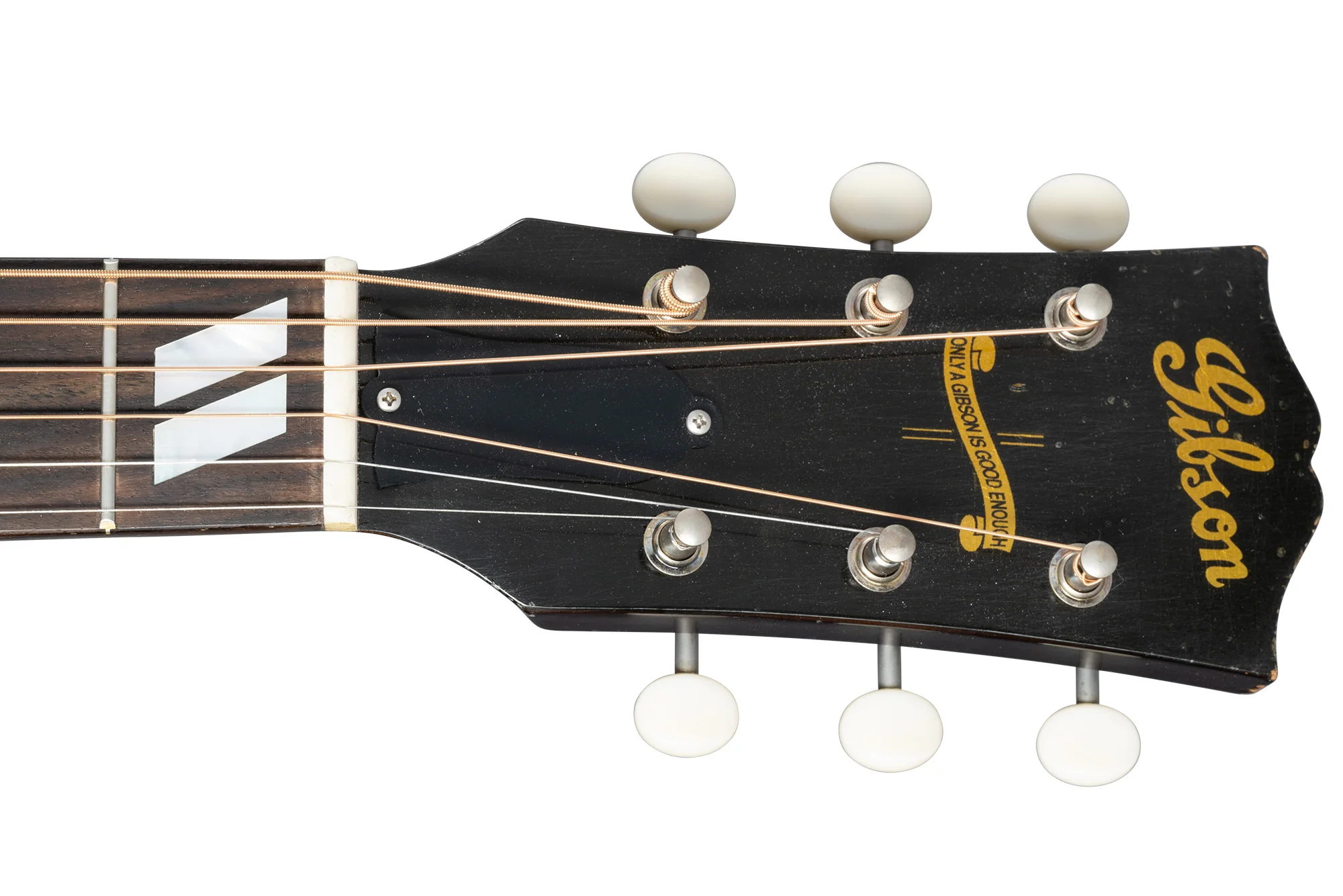 Gibson 1942 Banner Southern Jumbo Vintage Sunburst Light Aged - Image 6