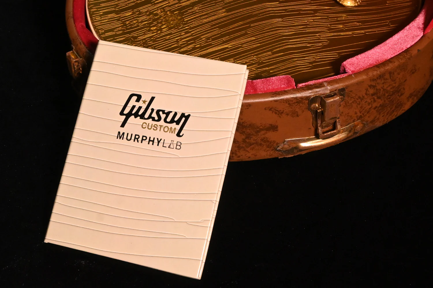 Gibson 1957 Les Paul Standard Gold Top Faded Cherry Back Murphy Lab Heavy Aged - Image 9