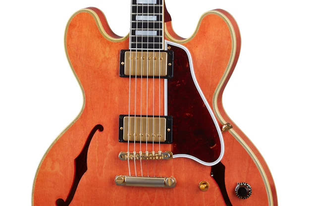 Gibson 1959 ES-355 Watermelon Red Light Aged - Image 5