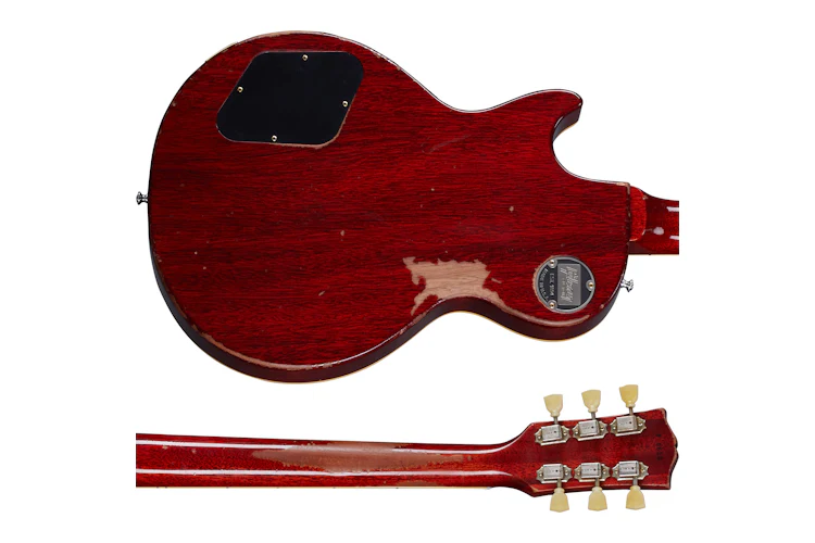Gibson 1959 Les Paul Standard Golden Poppy Burst Heavy Aged - Image 5