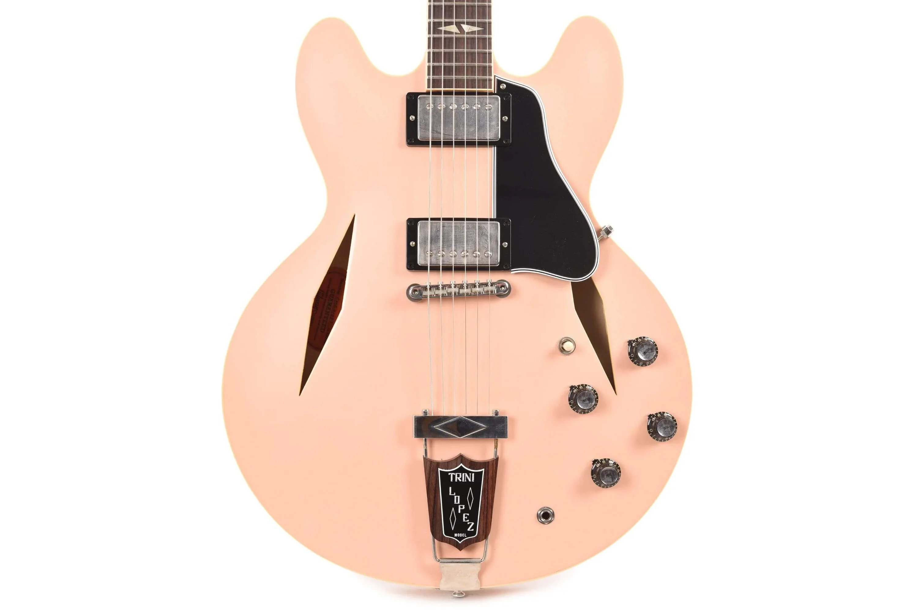 Gibson 1964 Trini Lopez Reissue Antique Shell Pink VOS - Image 3