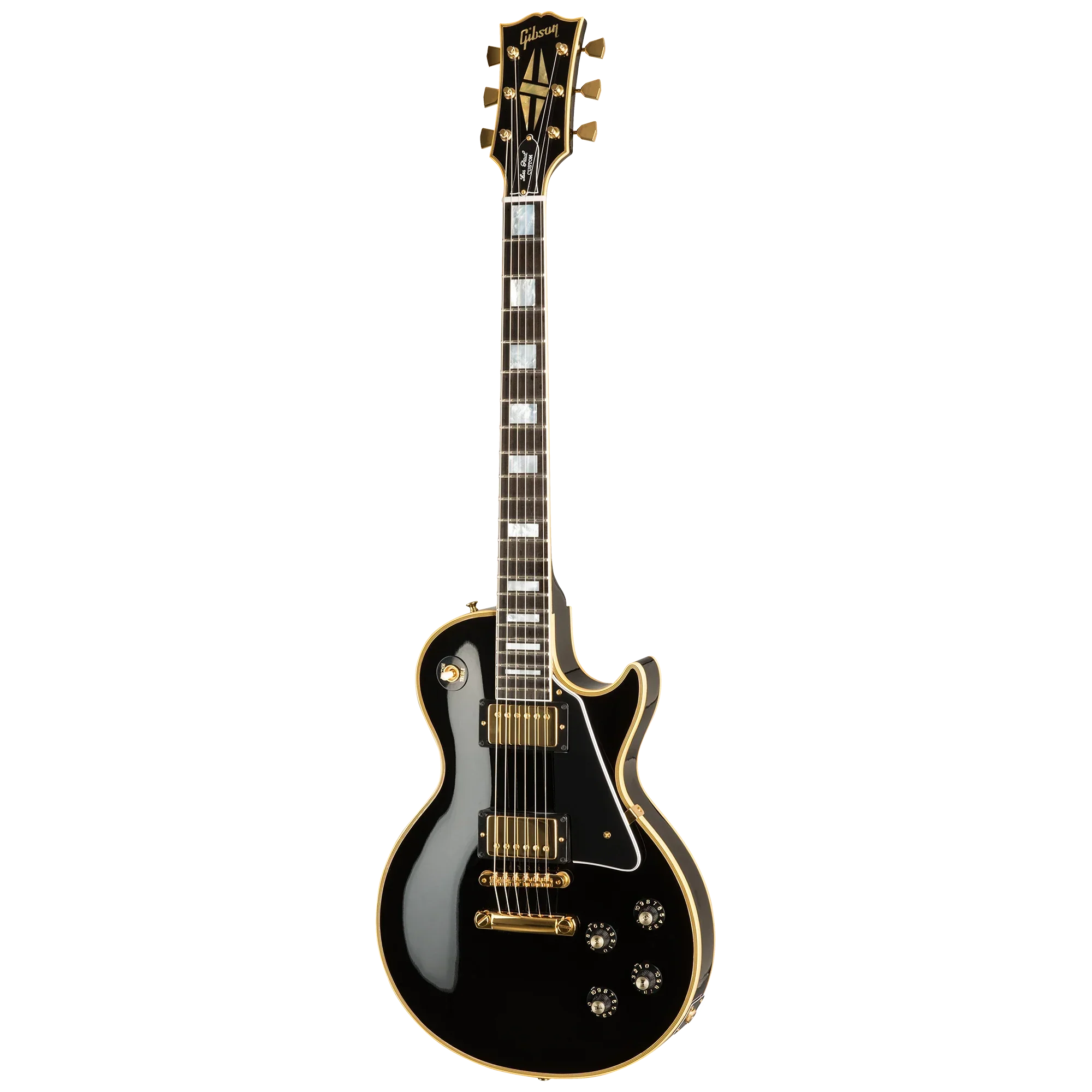 Gibson Custom 1968 Les Paul Custom Reissue Gloss, Ebony - Image 2