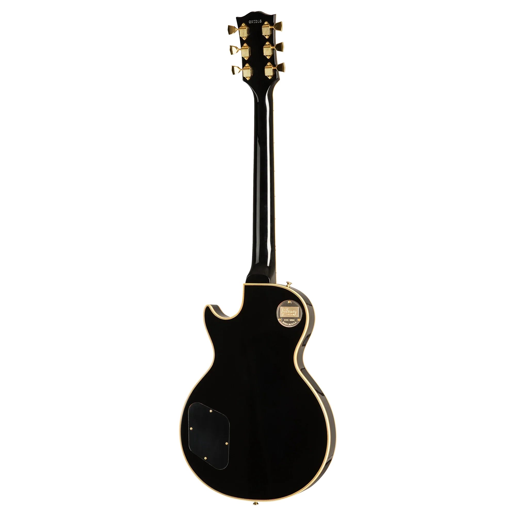 Gibson Custom 1968 Les Paul Custom Reissue Gloss, Ebony - Image 3