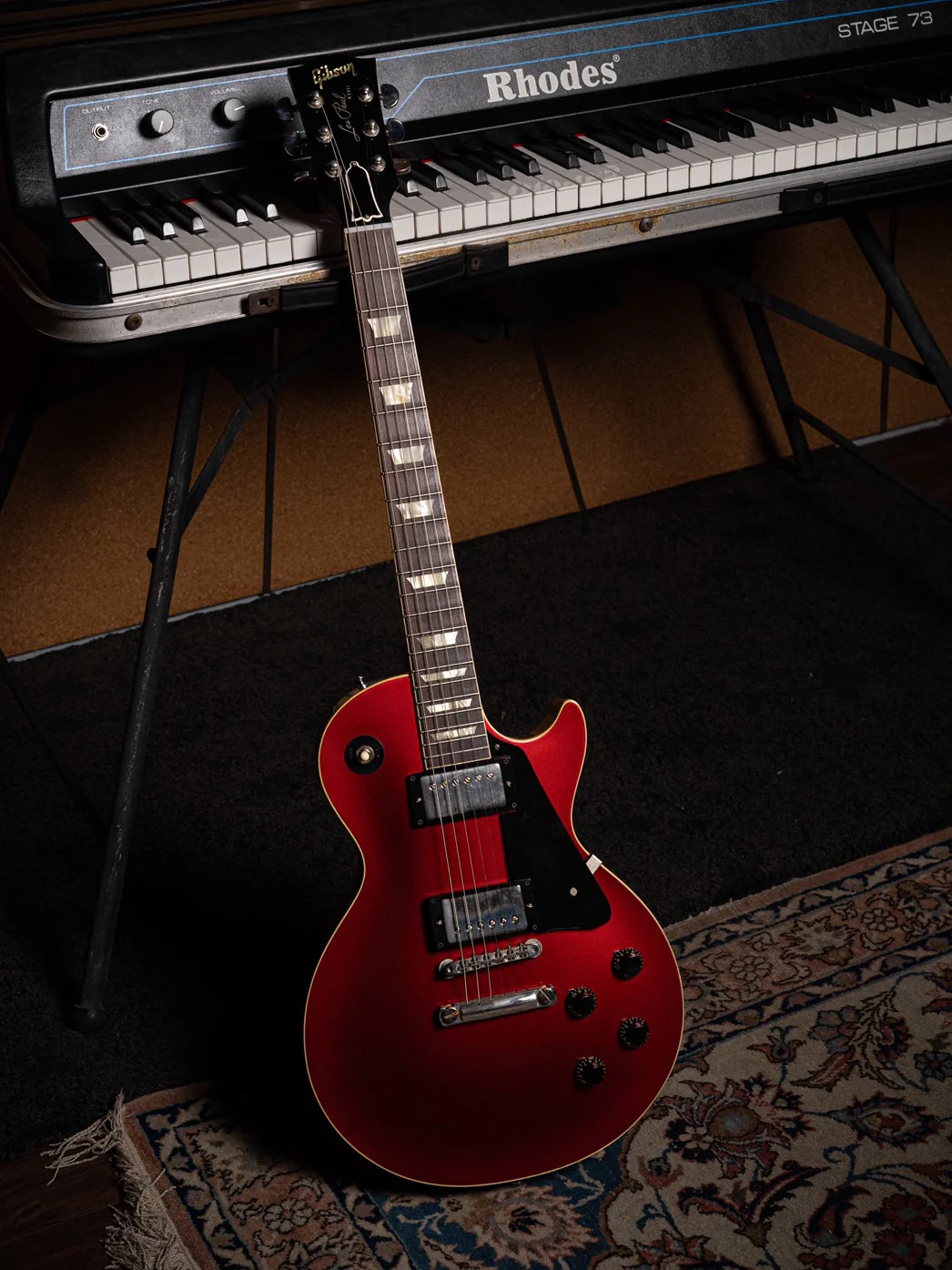 Gibson Custom Shop 1957 Les Paul Standard - Sparkling Burgundy VOS - Image 3