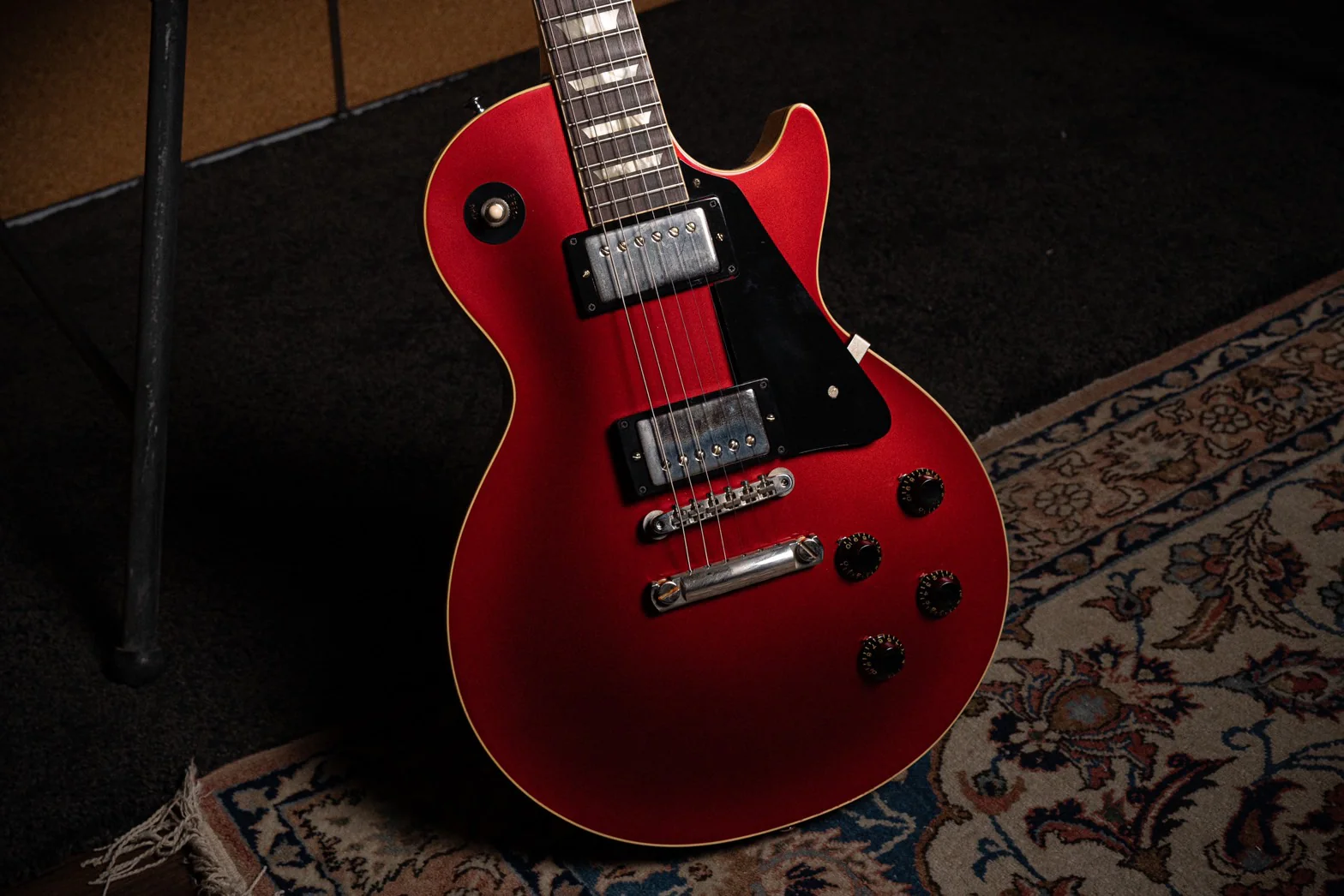 Gibson Custom Shop 1957 Les Paul Standard - Sparkling Burgundy VOS - Image 4