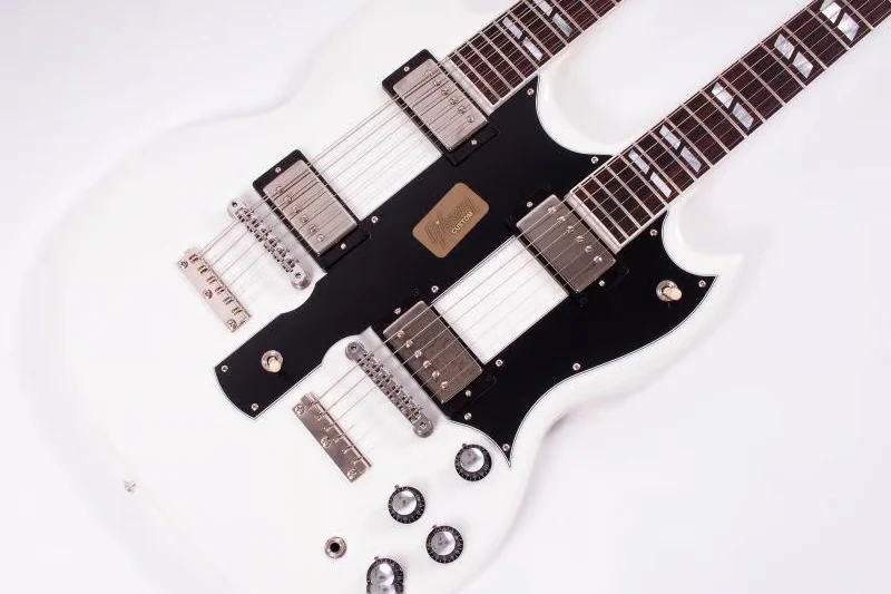 Gibson Custom Shop EDS-1275 Double Neck Alpine White - Image 3