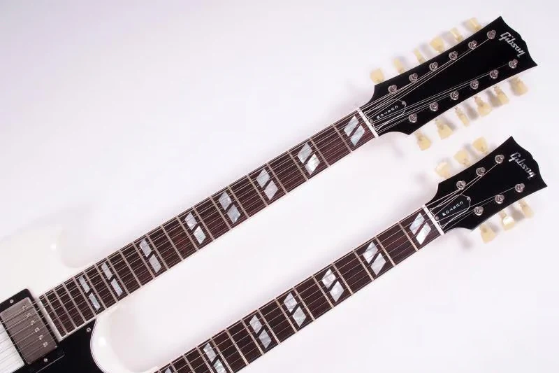 Gibson Custom Shop EDS-1275 Double Neck Alpine White - Image 5