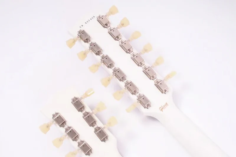 Gibson Custom Shop EDS-1275 Double Neck Alpine White - Image 7