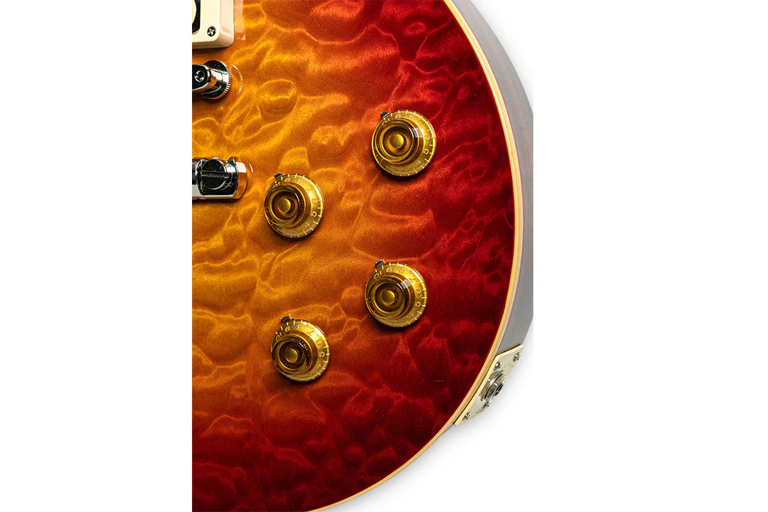 Gibson Custom Shop M2M 1959 Les Paul Standard, 7A Quilt, Factory Burst, Gloss - Image 7