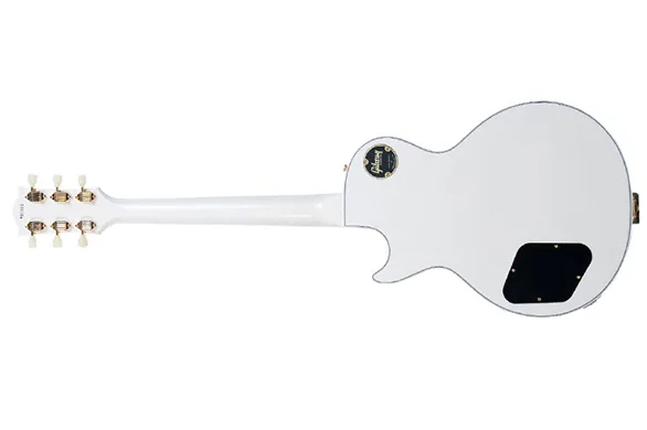 Gibson Custom Shop Murphy Lab 1957 Les Paul Custom 3-Pickup Bigsby, Polaris White, Ultra Light Aged - Image 2