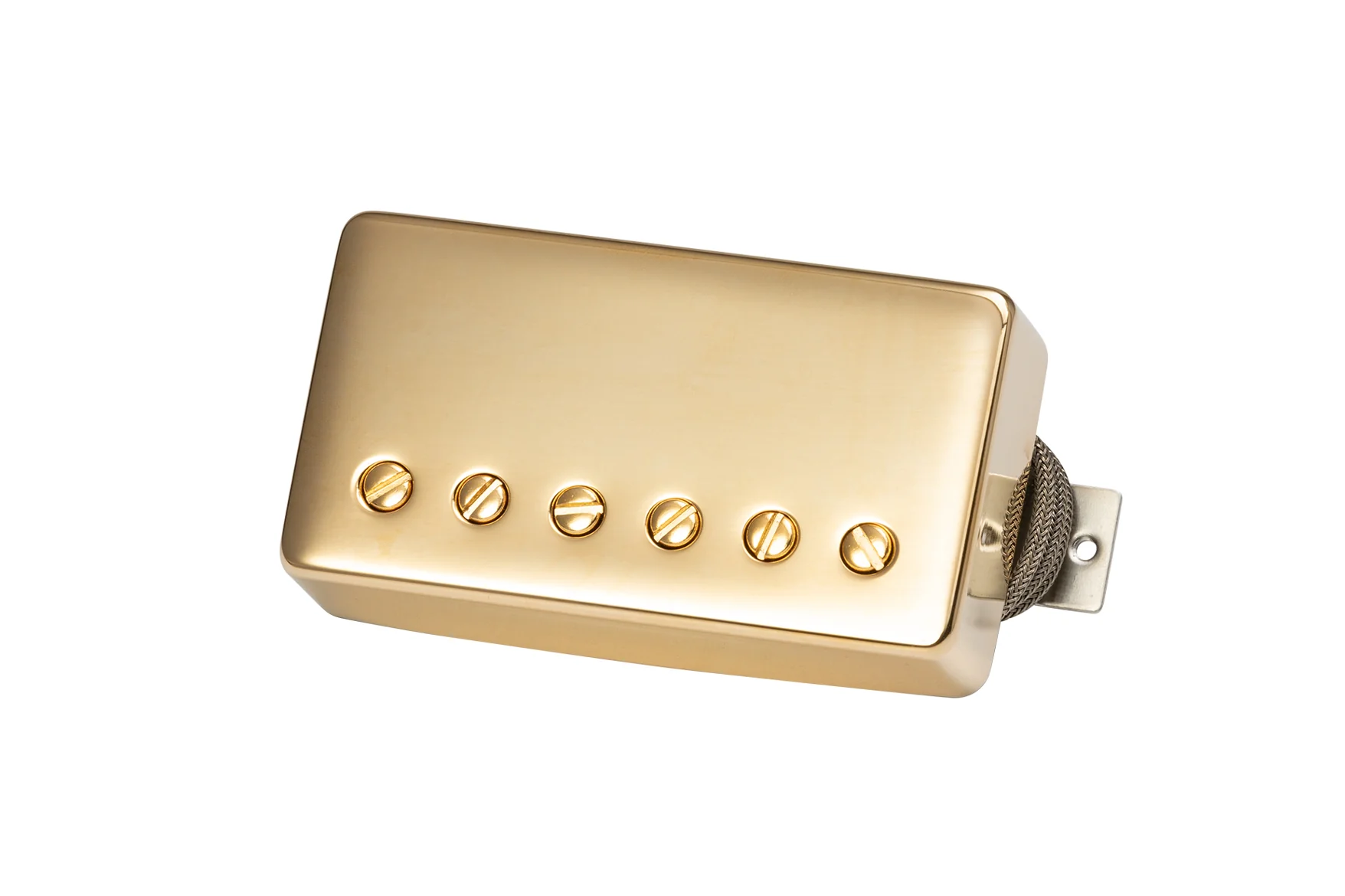 Gibson Custombucker (Matched Set, Double Black, True Historic Gold Covers, 2-Conductor, Unpotted, Alnico 3, 8K) - Image 5