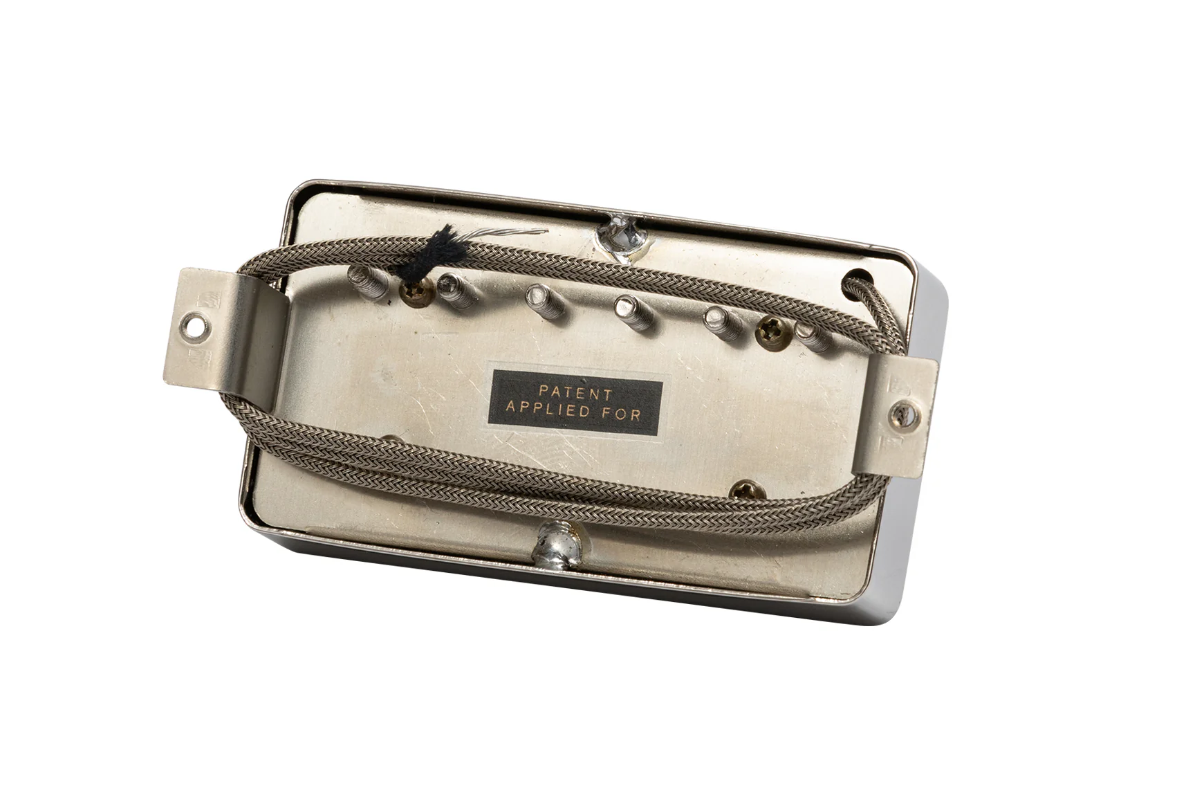Gibson Custombucker Underwound (Double black, Nickel Cover, 2-conductor, Unpotted, 7.2k, Alnico 3) - Image 3