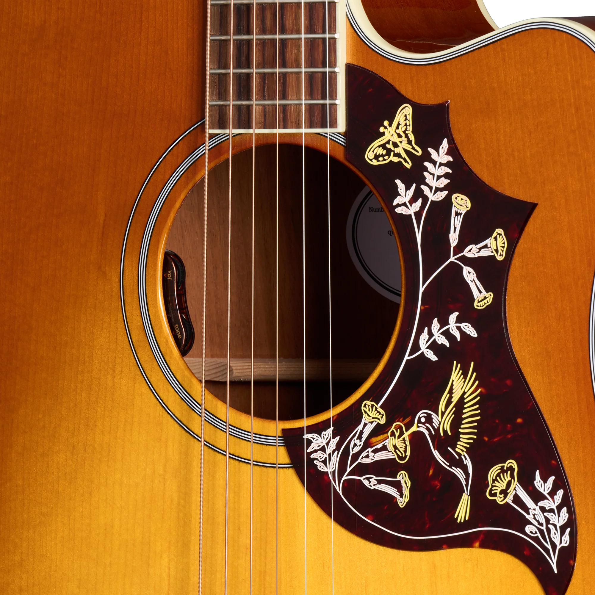 Gibson Hummingbird Standard EC, Heritage Cherry Sunburst - Image 6