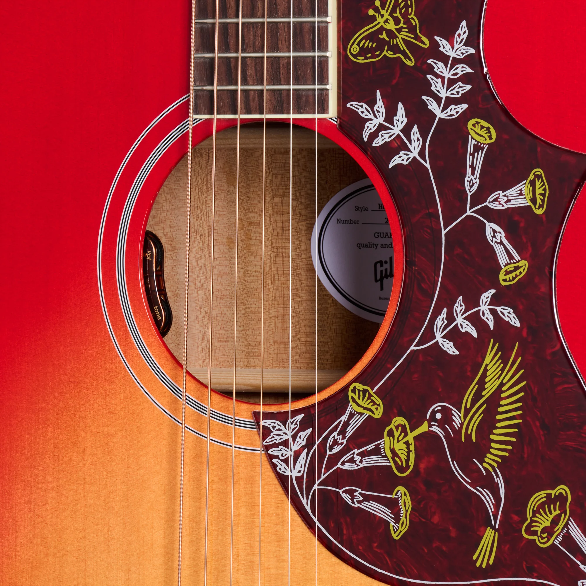 Gibson Hummingbird Standard, Vintage Cherry Sunburst - Image 6