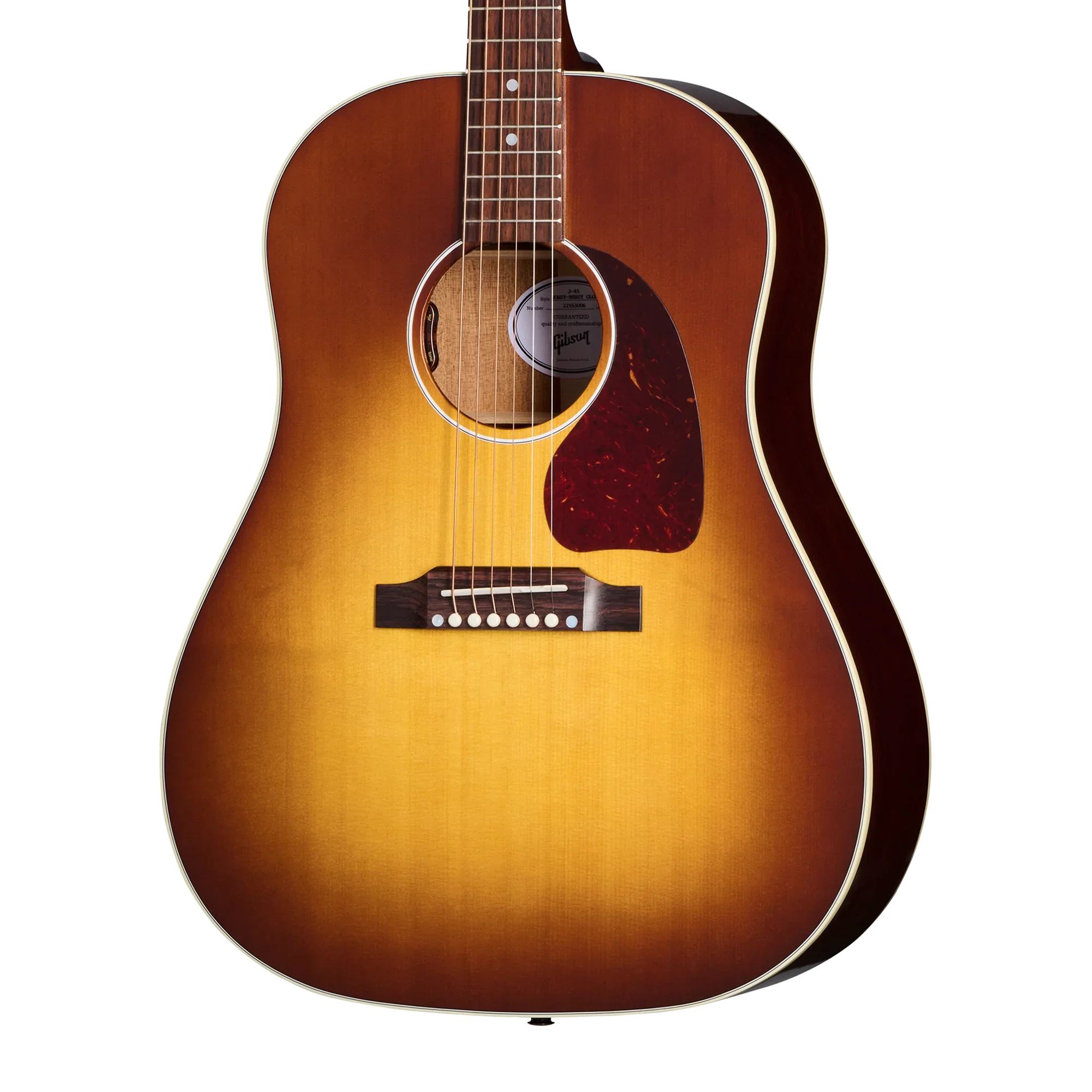 Gibson J-45 Standard, Honey Burst, Exclusive - Image 5