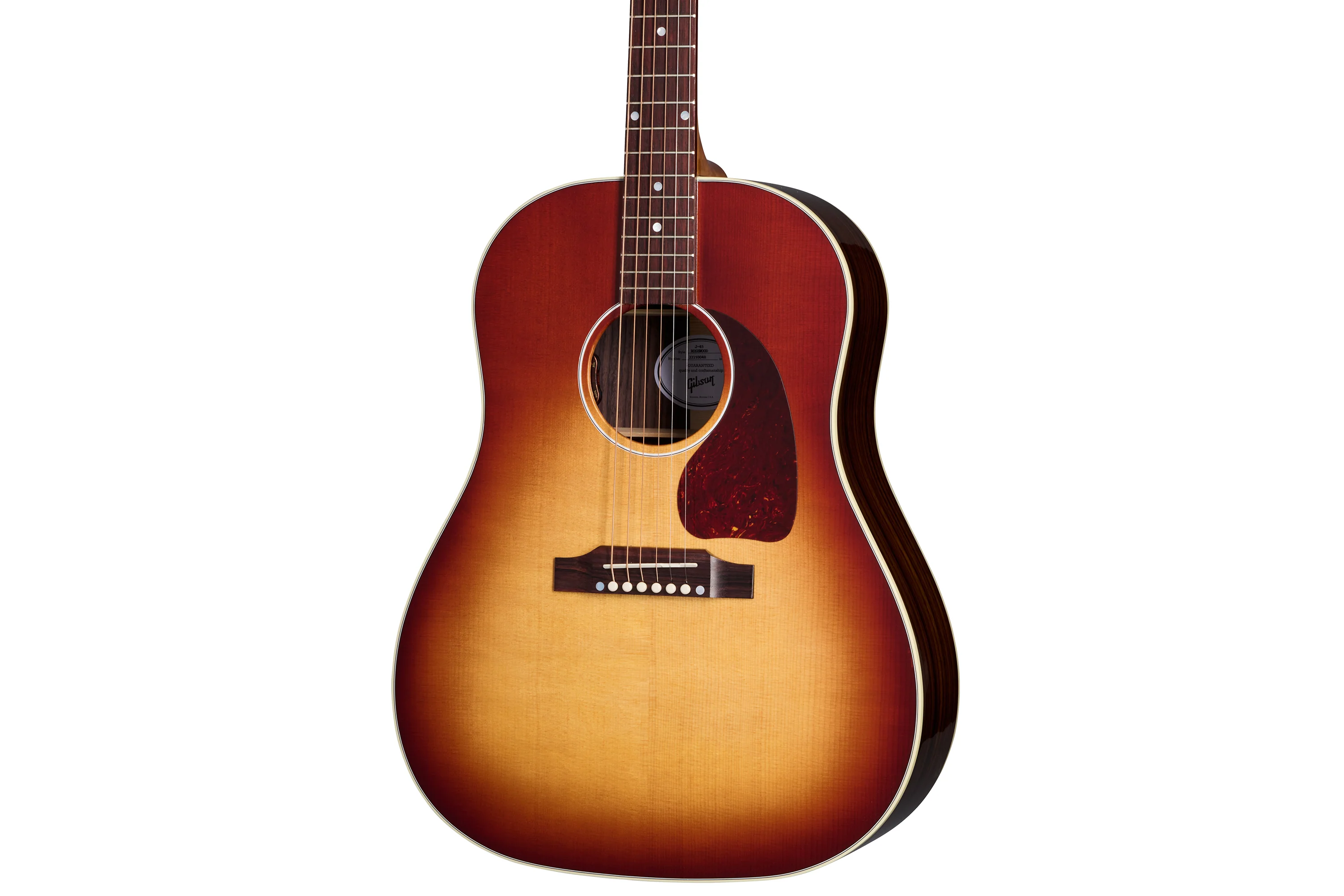 Gibson J-45 Standard Rosewood, Rosewood Burst - Image 4