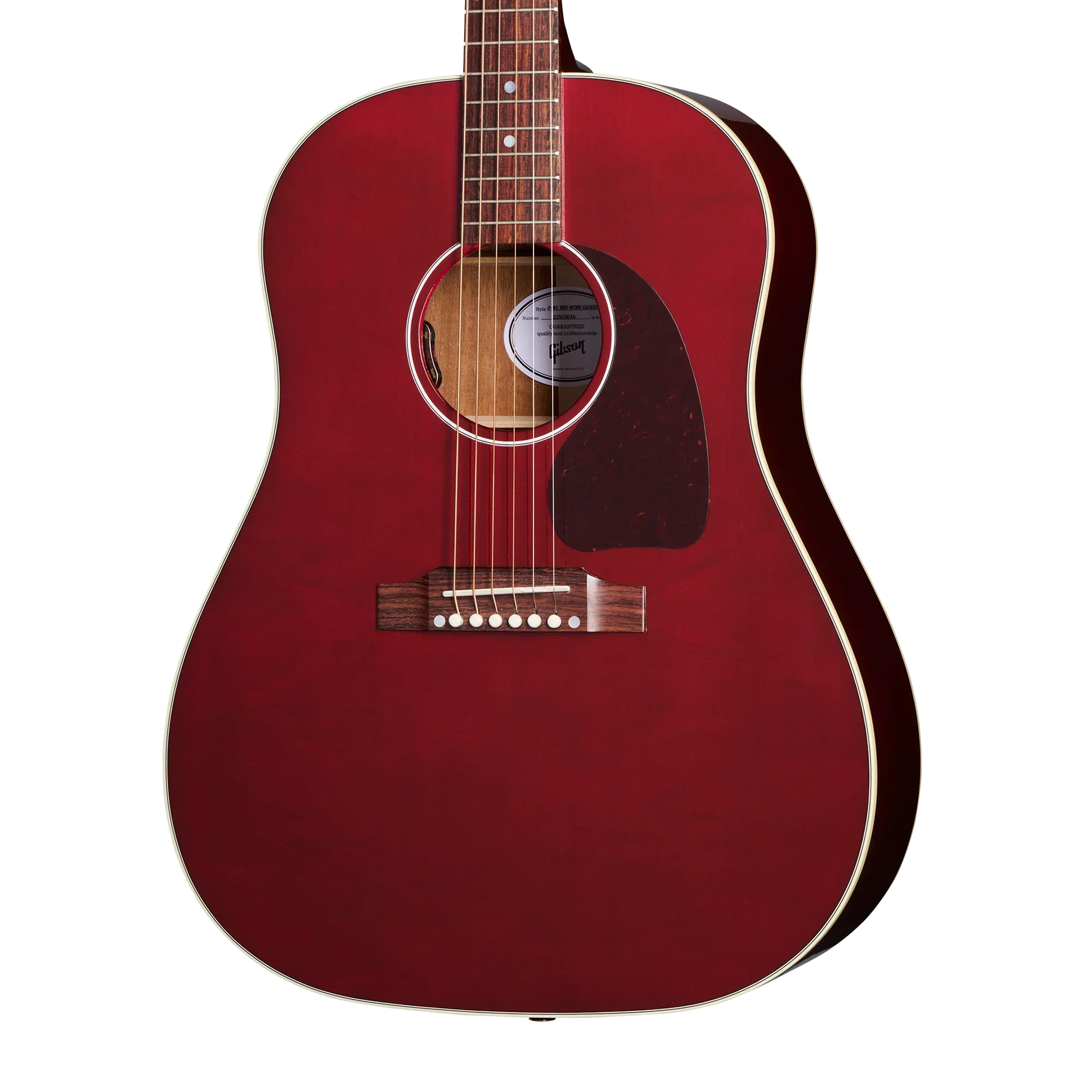 Gibson J-45 Standard, Wine Red, Exclusive - Image 5