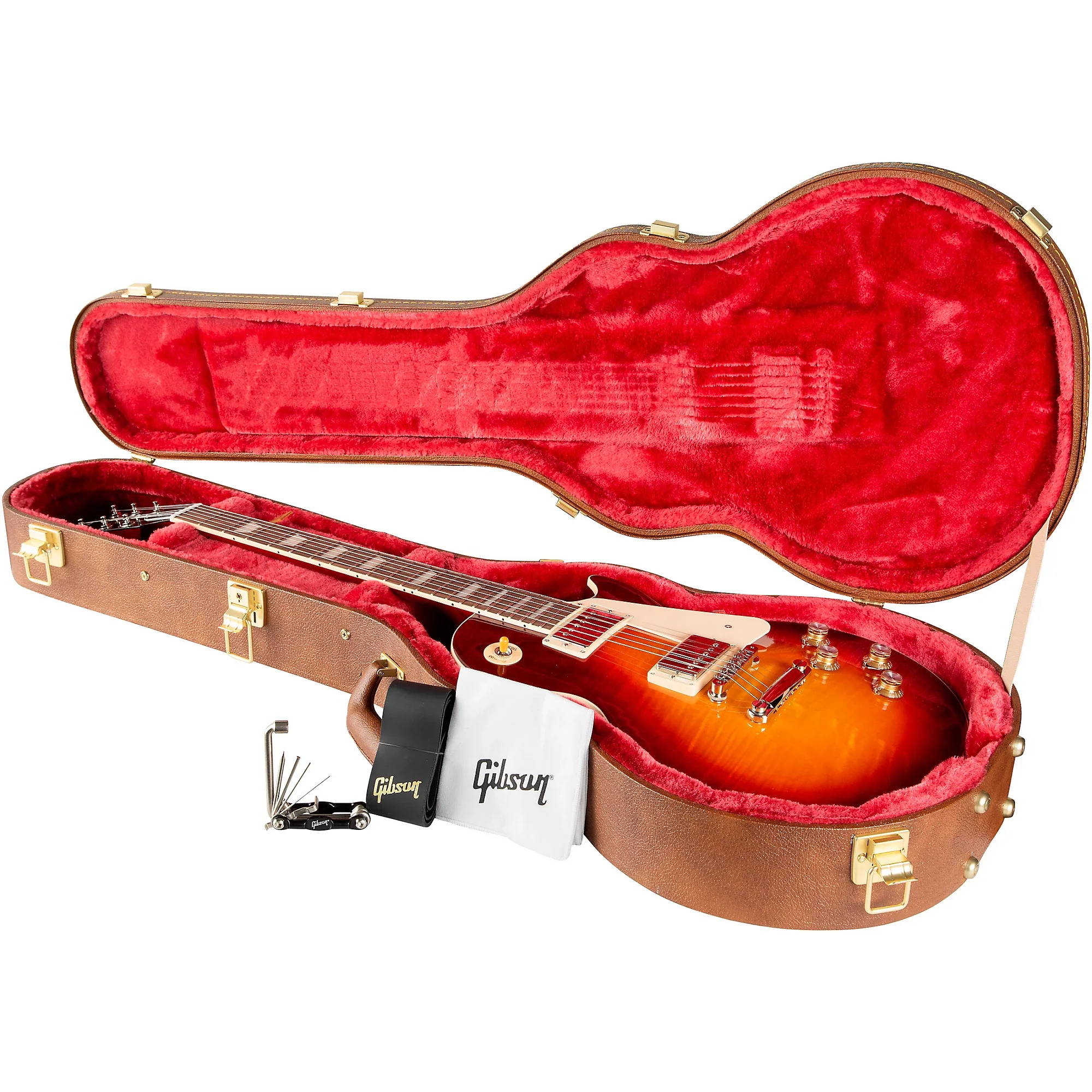 Gibson Les Paul Standard 60s AAA Figured Top, Dark Cherry Sunburst - Image 9
