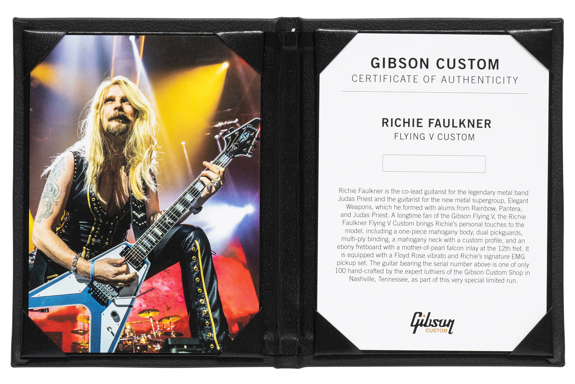 Gibson Richie Faulkner Flying V Custom - Image 11