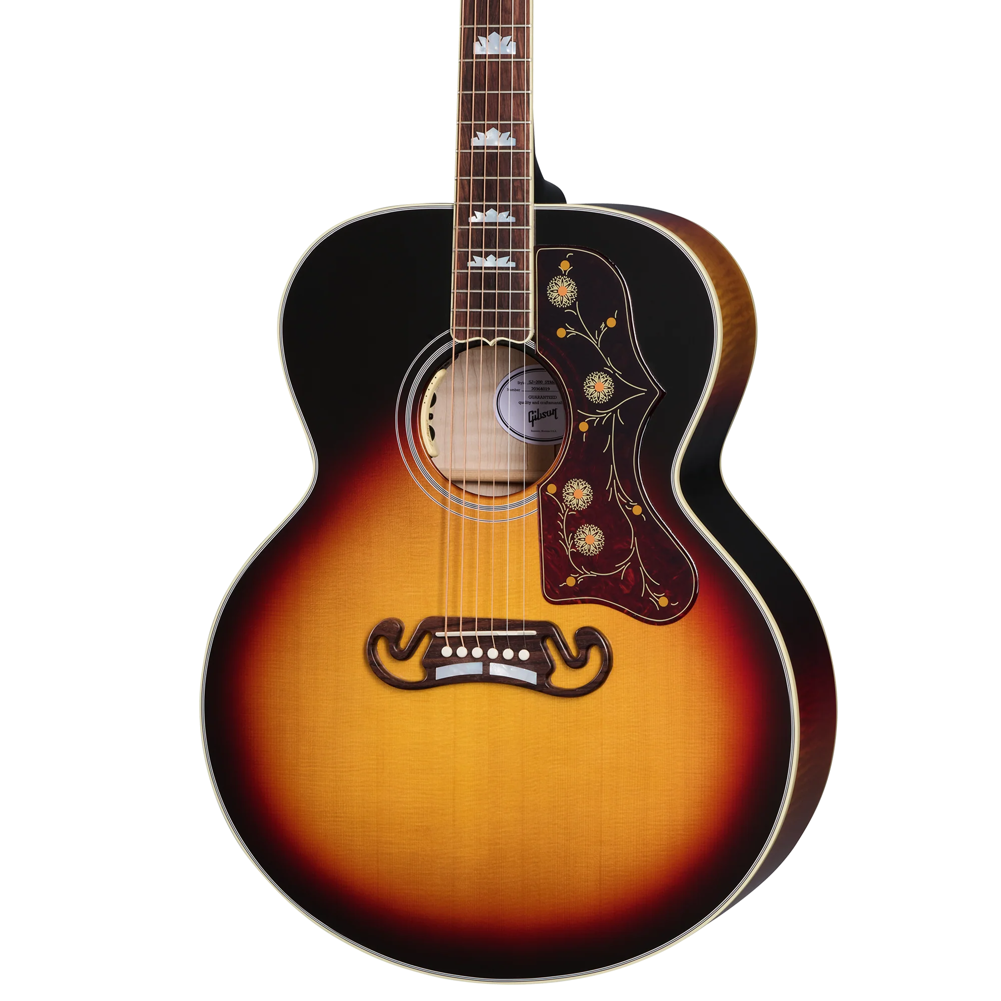 Gibson SJ-200 Standard, Tri Burst - Image 5