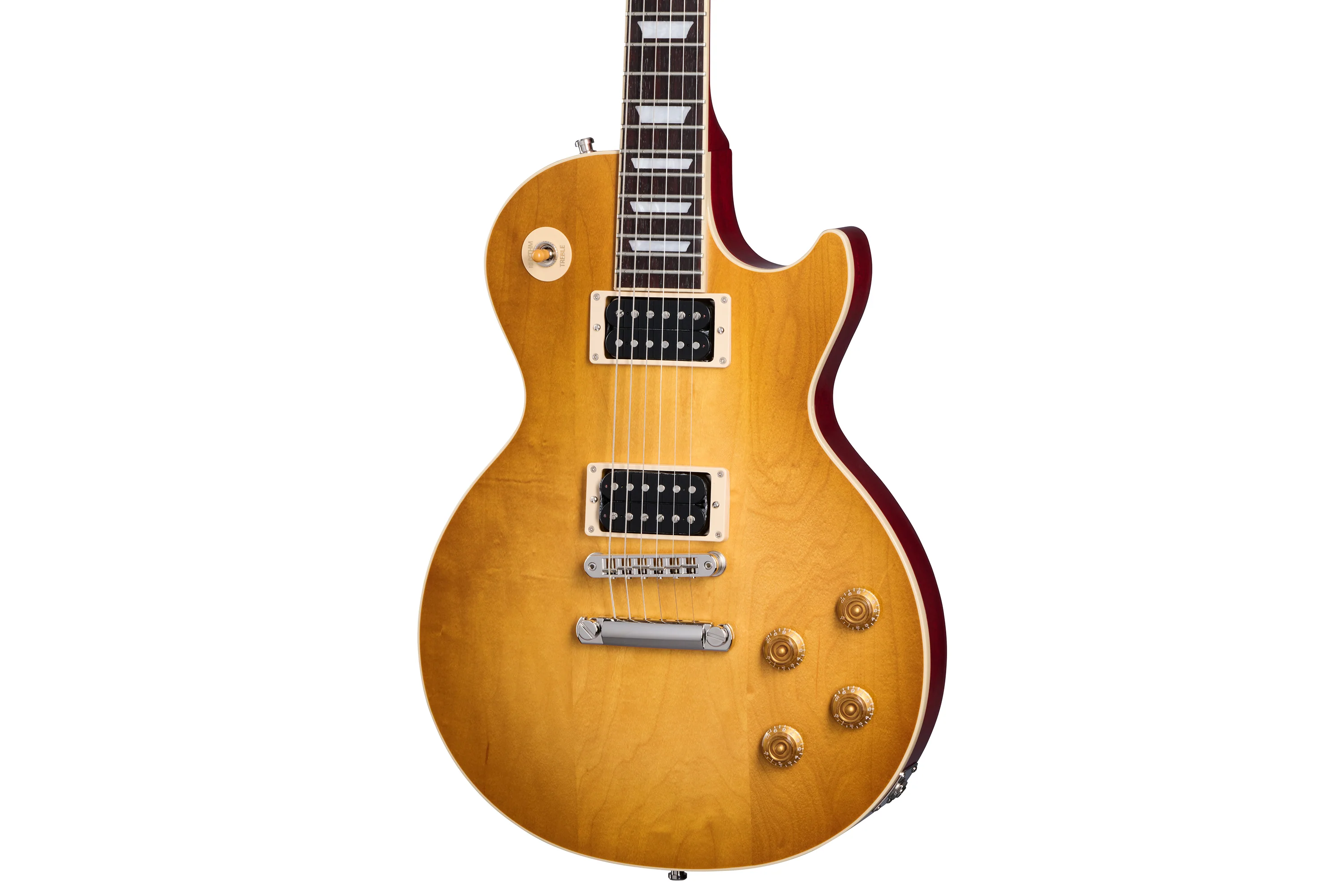 Gibson Slash "Jessica" Les Paul Standard Honey Burst with Red Back - Image 4