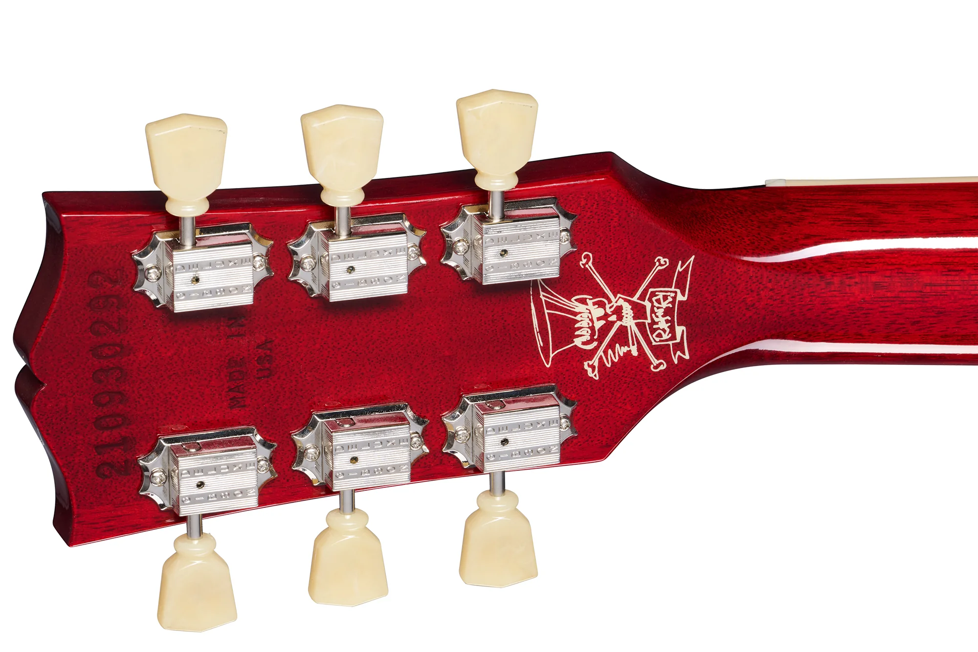 Gibson Slash "Jessica" Les Paul Standard Honey Burst with Red Back - Image 7