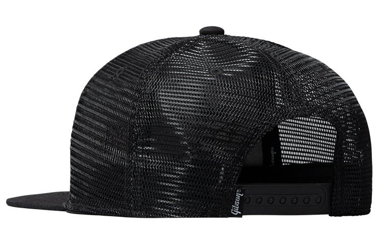 Gibson Slash 'Skully' Trucker Hat, All-Black - Image 2