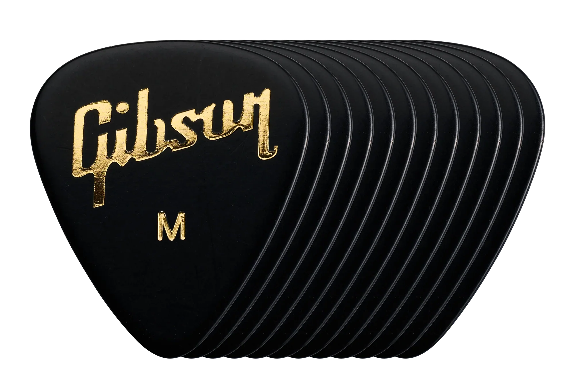 Gibson Standard Black Picks, 12-Pack (12 ตัว) - Image 2