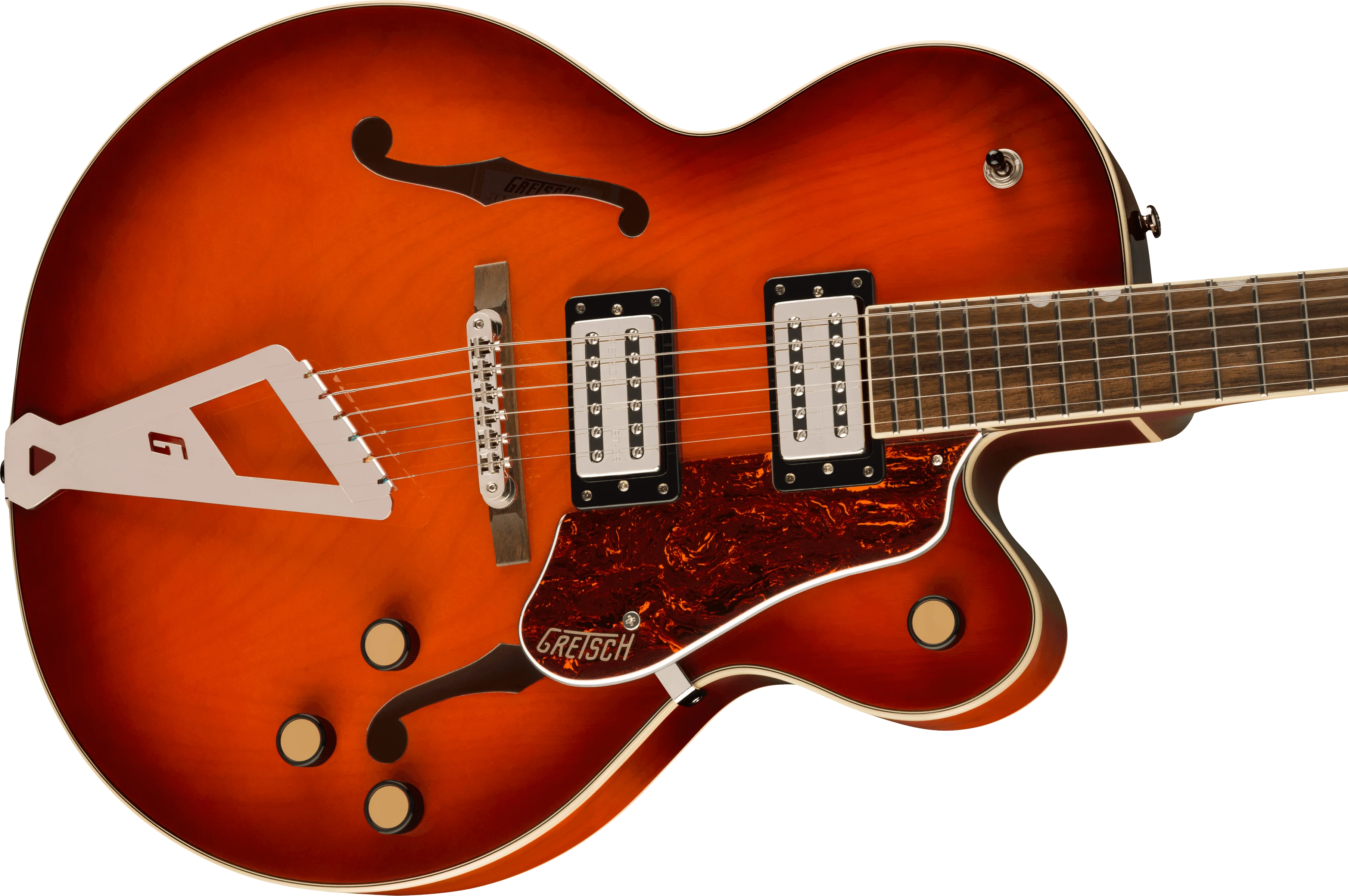 Gretsch G2420 Streamliner Hollow Body with Chromatic II Tailpiece, Broad'Tron BT-3S pickups - Image 10