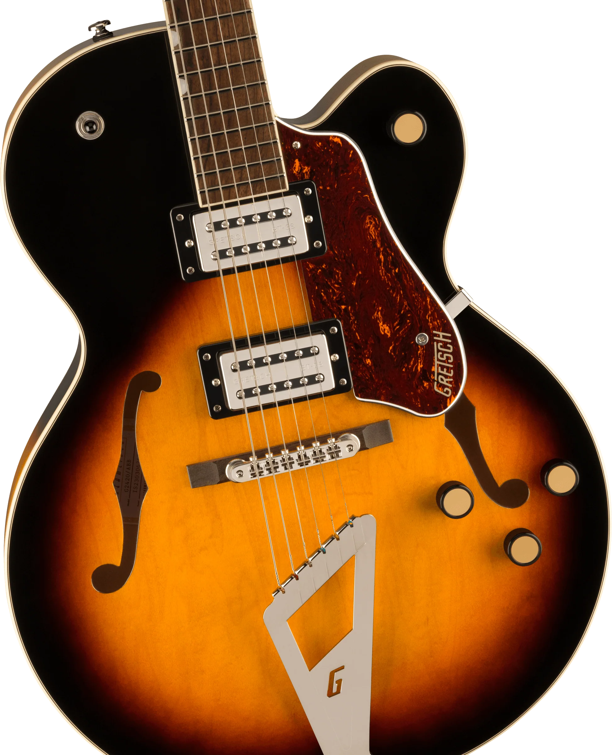 Gretsch G2420 Streamliner Hollow Body with Chromatic II Tailpiece, Broad'Tron BT-3S pickups - Image 17