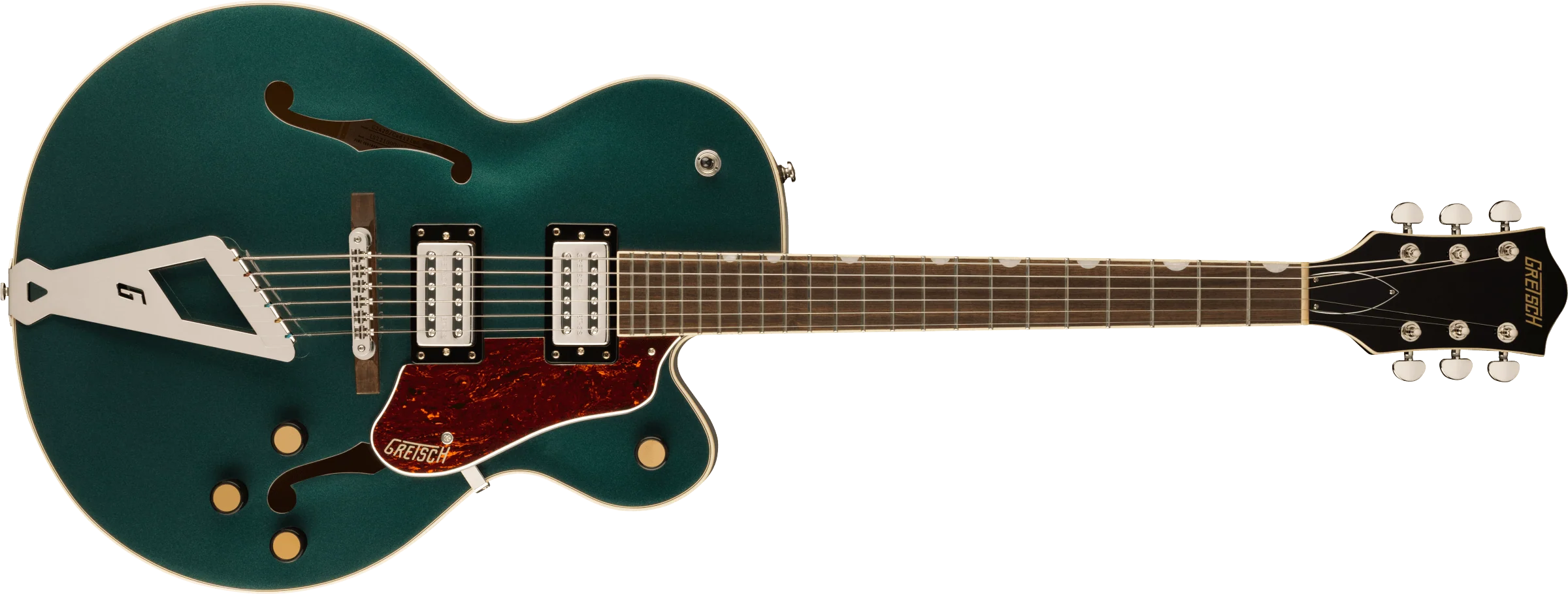 Gretsch G2420 Streamliner Hollow Body with Chromatic II Tailpiece, Broad'Tron BT-3S pickups - Image 2