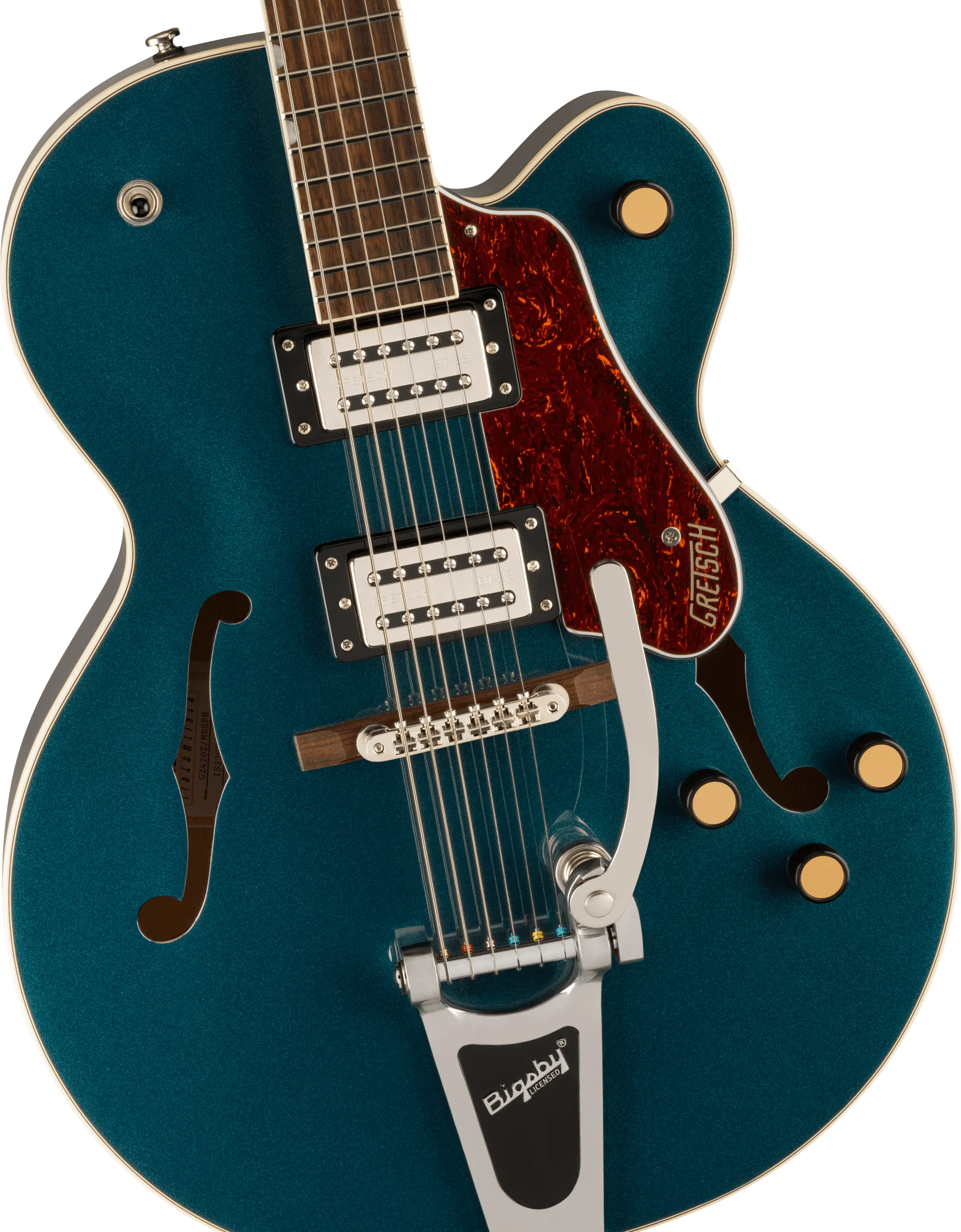 Gretsch G2420T Streamliner Hollow Body with Bigsby, Broad'Tron BT-3S pickups - Image 11