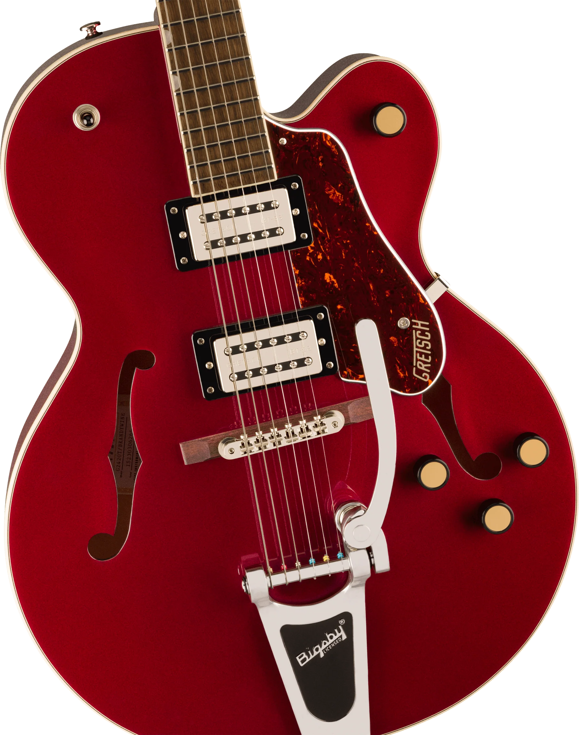 Gretsch G2420T Streamliner Hollow Body with Bigsby, Broad'Tron BT-3S pickups - Image 17