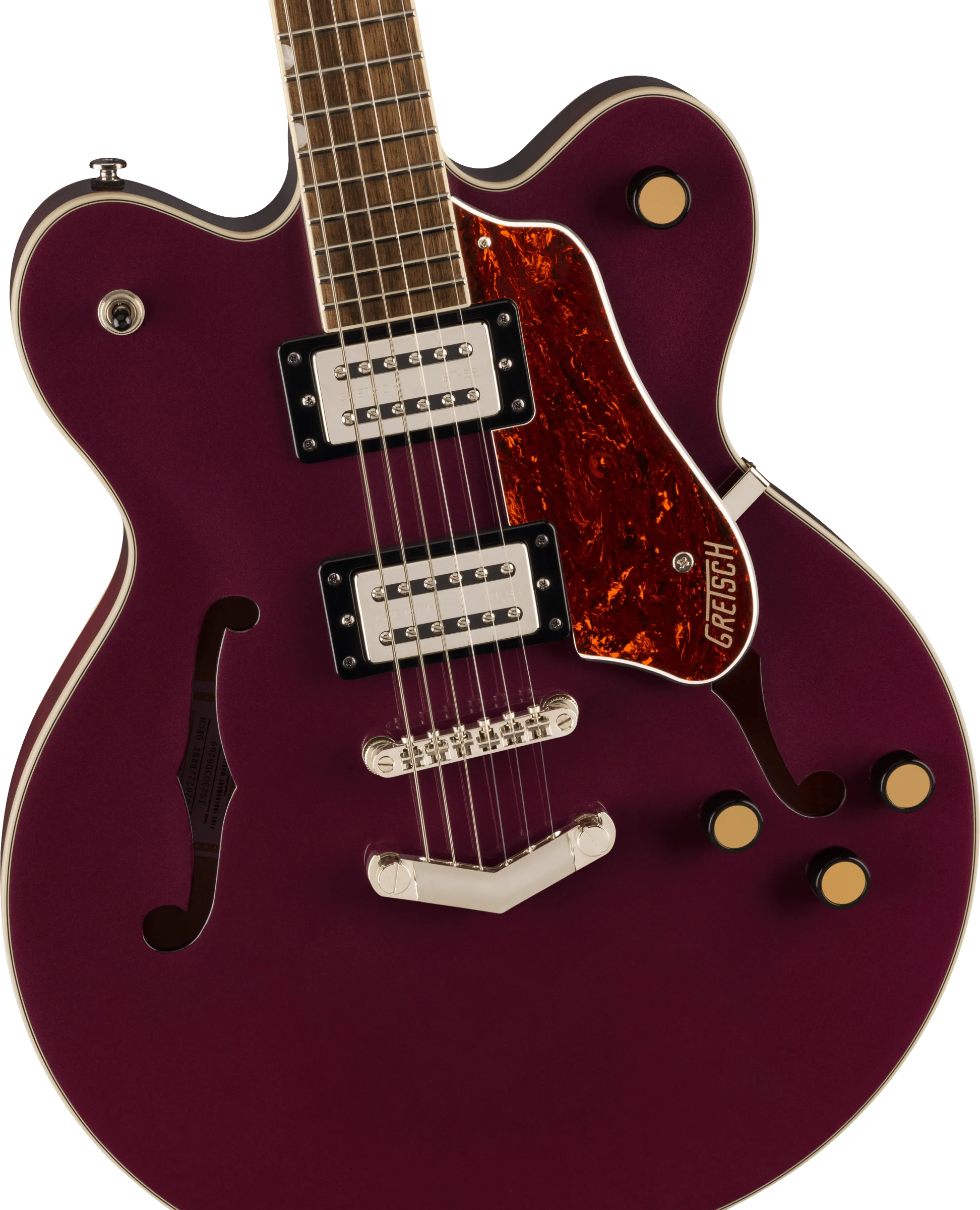 Gretsch G2622 Streamliner Center Block Double-Cut with V-Stoptail, Broad’Tron BT-3S Pickups - Image 11