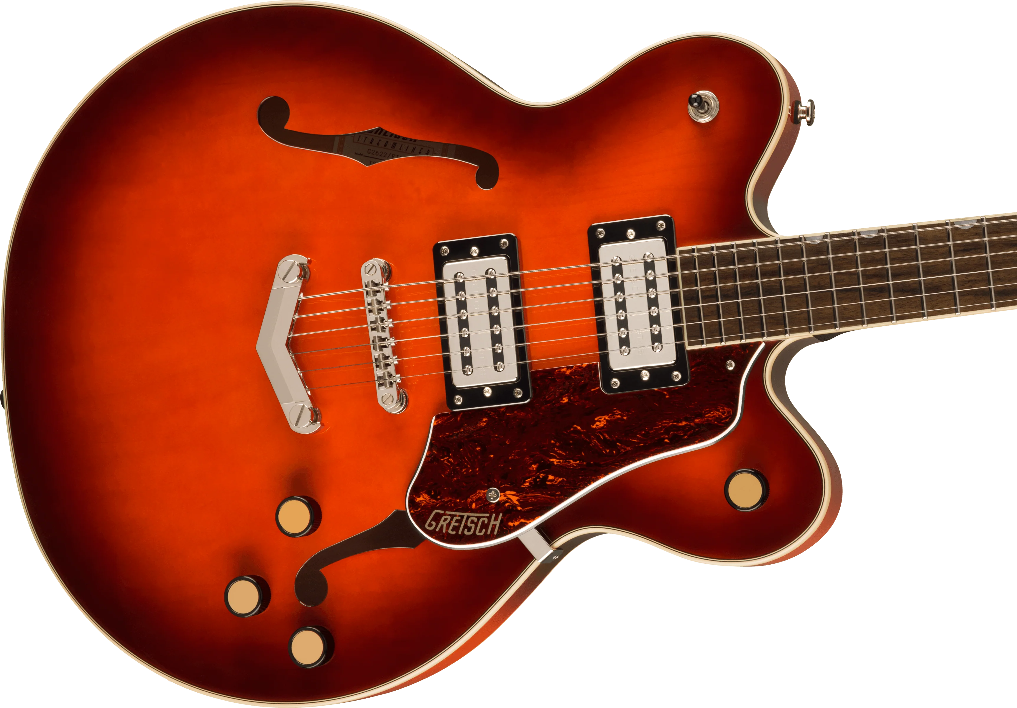 Gretsch G2622 Streamliner Center Block Double-Cut with V-Stoptail, Broad’Tron BT-3S Pickups - Image 4