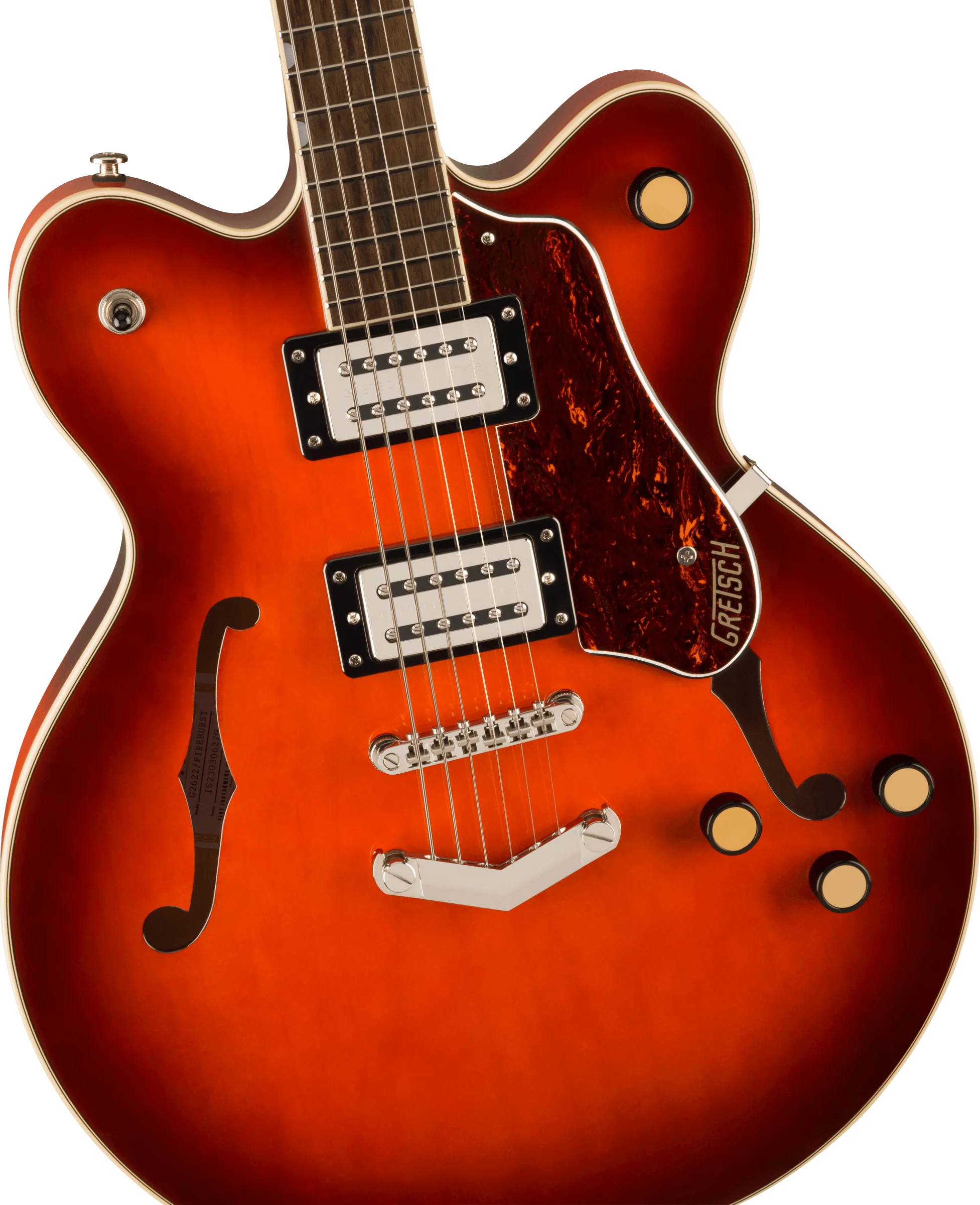 Gretsch G2622 Streamliner Center Block Double-Cut with V-Stoptail, Broad’Tron BT-3S Pickups - Image 5