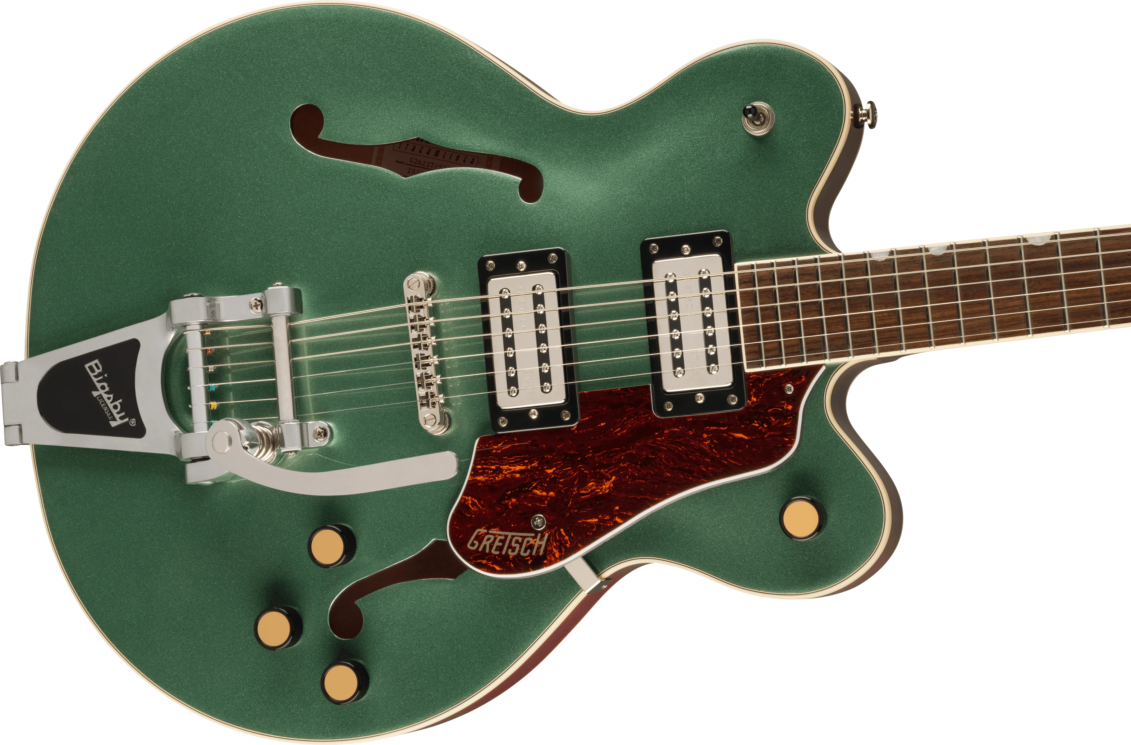 Gretsch G2622T Streamliner Center Block Double-Cut with Bigsby, Broad’Tron BT-3S Pickups - Image 4