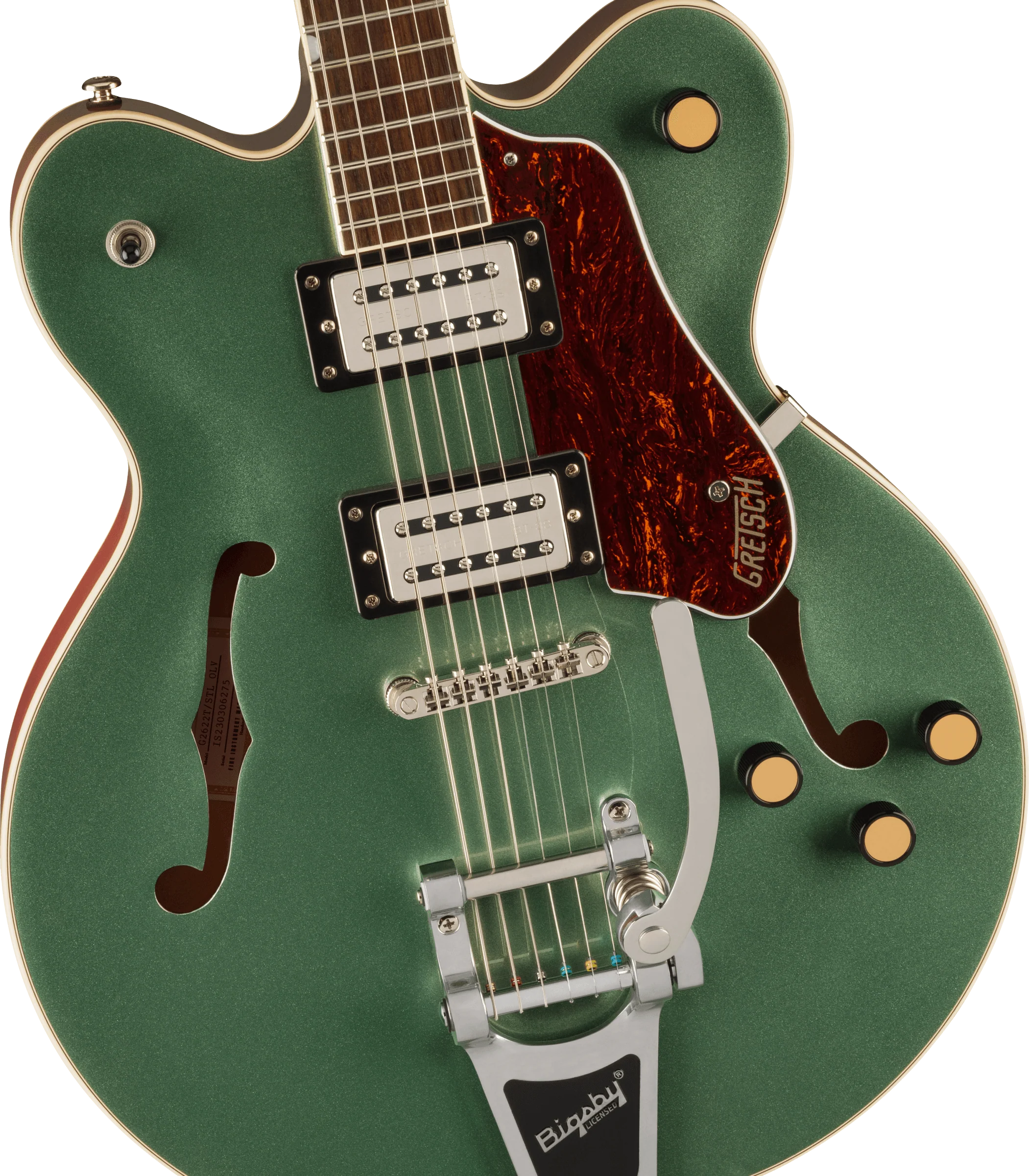 Gretsch G2622T Streamliner Center Block Double-Cut with Bigsby, Broad’Tron BT-3S Pickups - Image 5