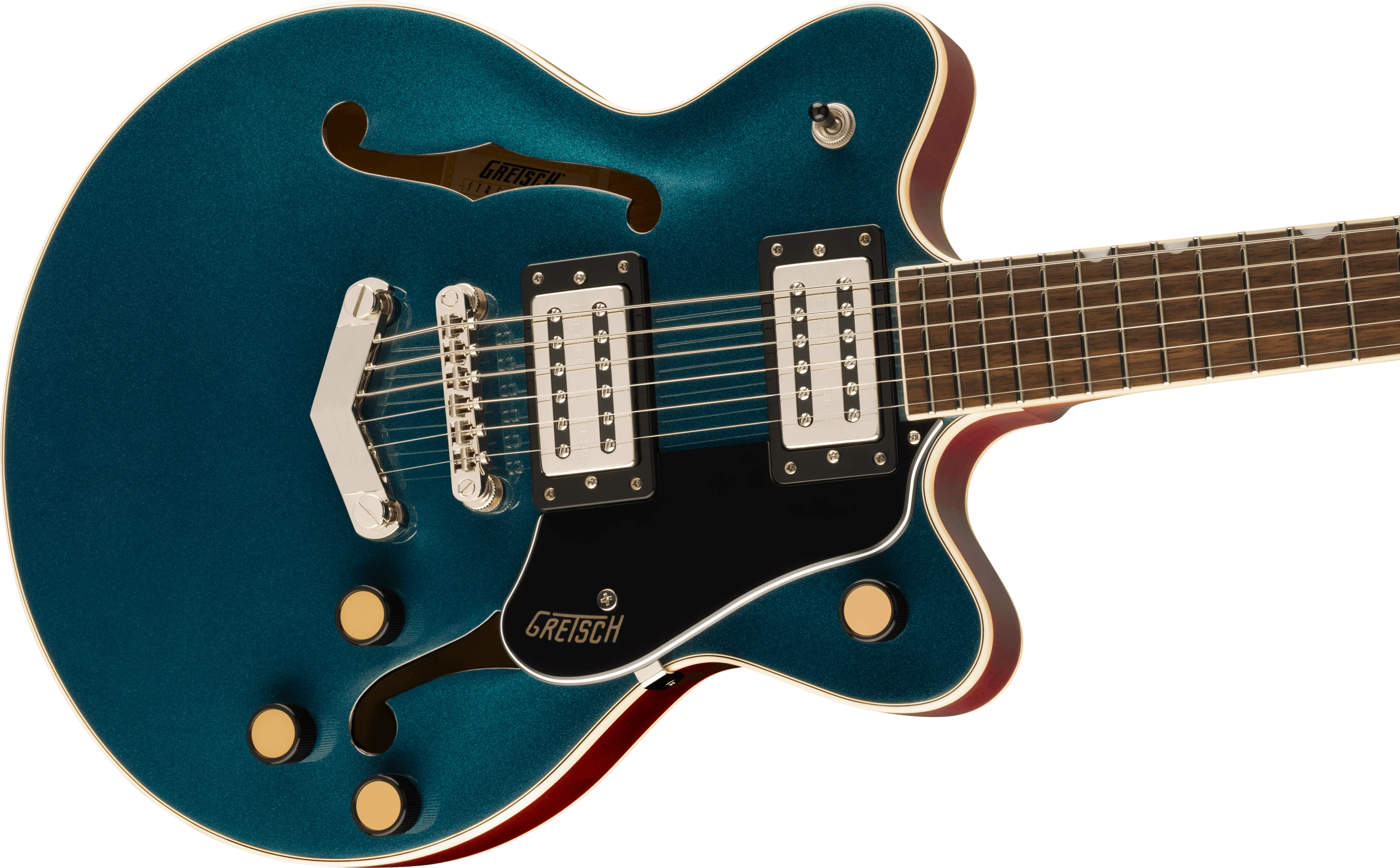 Gretsch G2655 Streamliner Center Block Jr. Double-Cut with V-Stoptail, Broad'Tron BT-3S pickups - Image 10