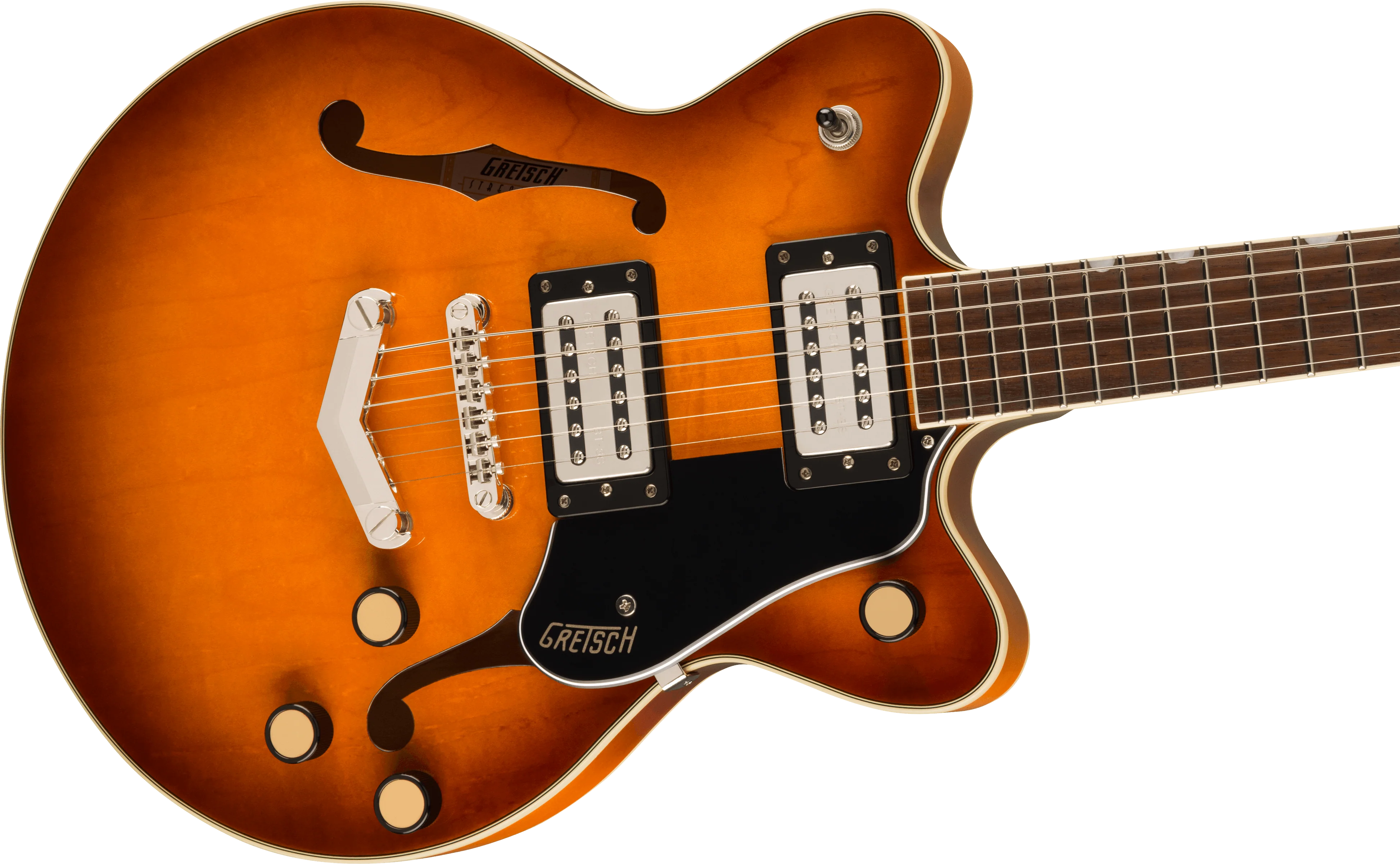 Gretsch G2655 Streamliner Center Block Jr. Double-Cut with V-Stoptail, Broad'Tron BT-3S pickups - Image 16