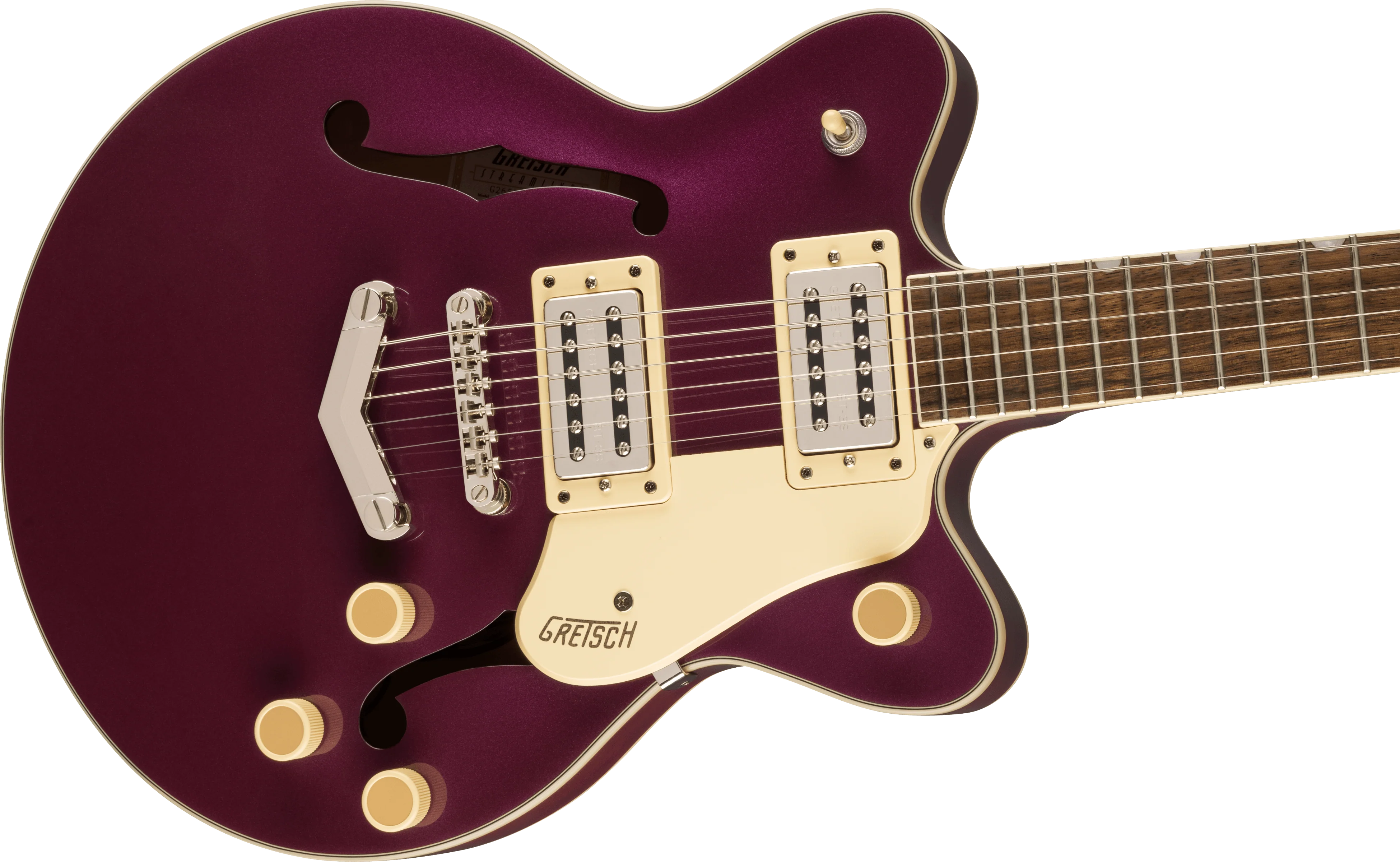 Gretsch G2655 Streamliner Center Block Jr. Double-Cut with V-Stoptail, Broad'Tron BT-3S pickups - Image 4