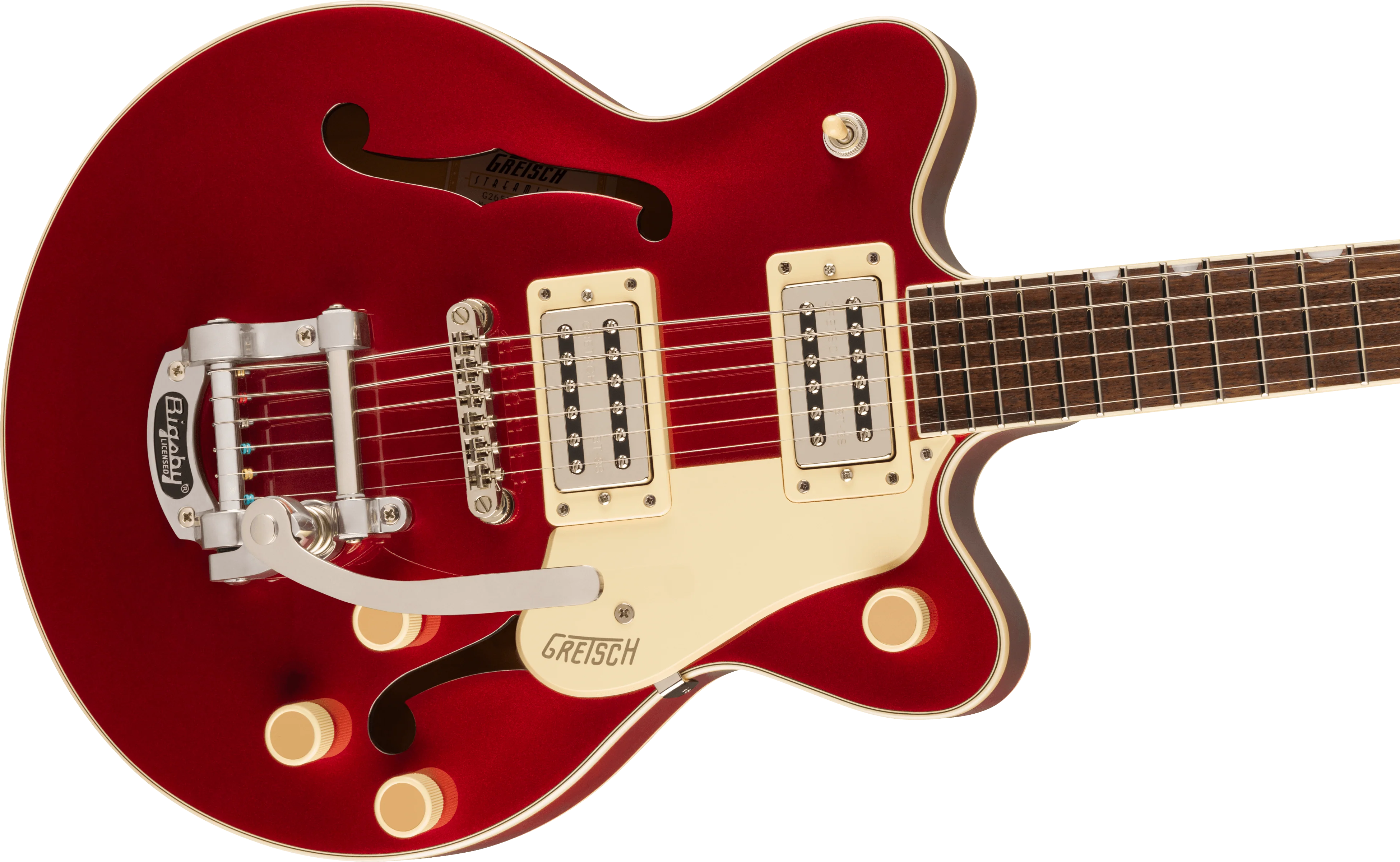 Gretsch G2655T Streamliner Center Block Jr. Double-Cut with Bigsby, Broad'Tron BT-3S Pickups - Image 10