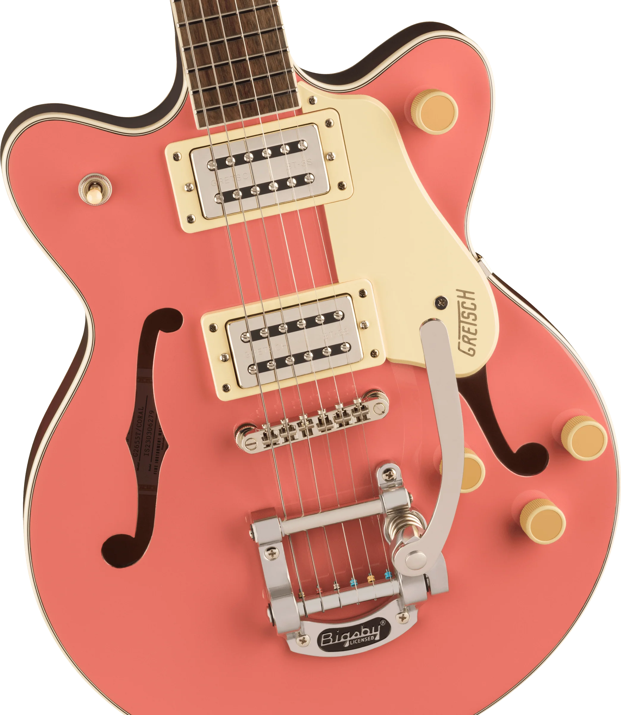 Gretsch G2655T Streamliner Center Block Jr. Double-Cut with Bigsby, Broad'Tron BT-3S Pickups - Image 17