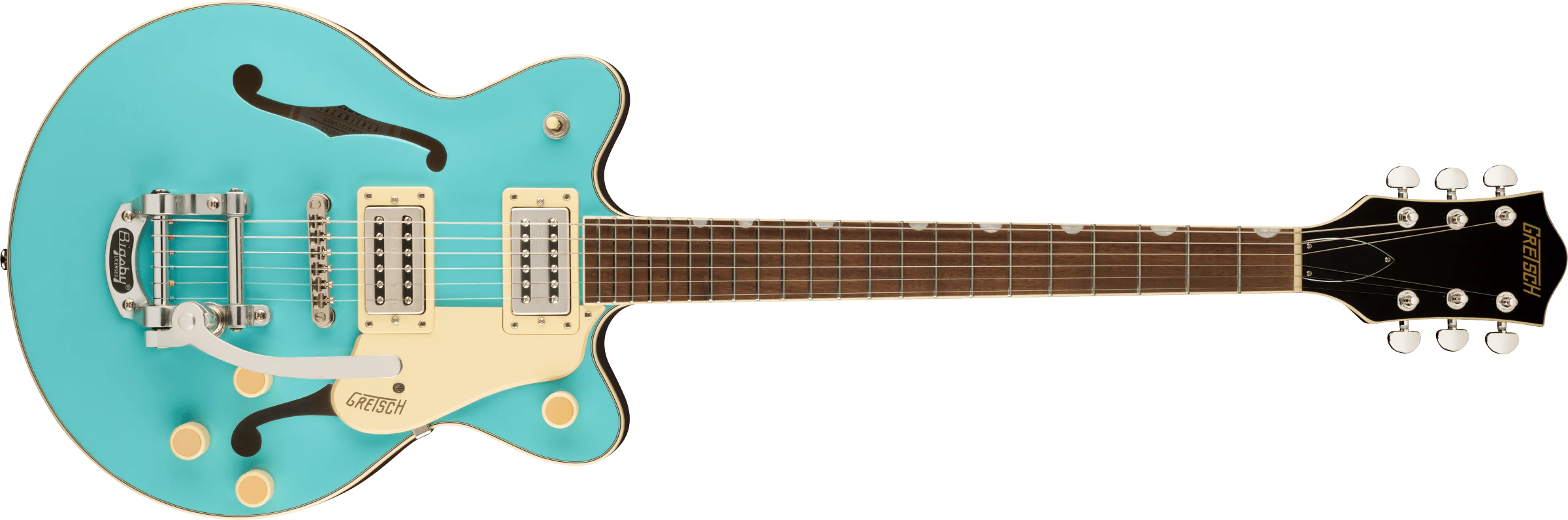 Gretsch G2655T Streamliner Center Block Jr. Double-Cut with Bigsby, Broad'Tron BT-3S Pickups - Image 2
